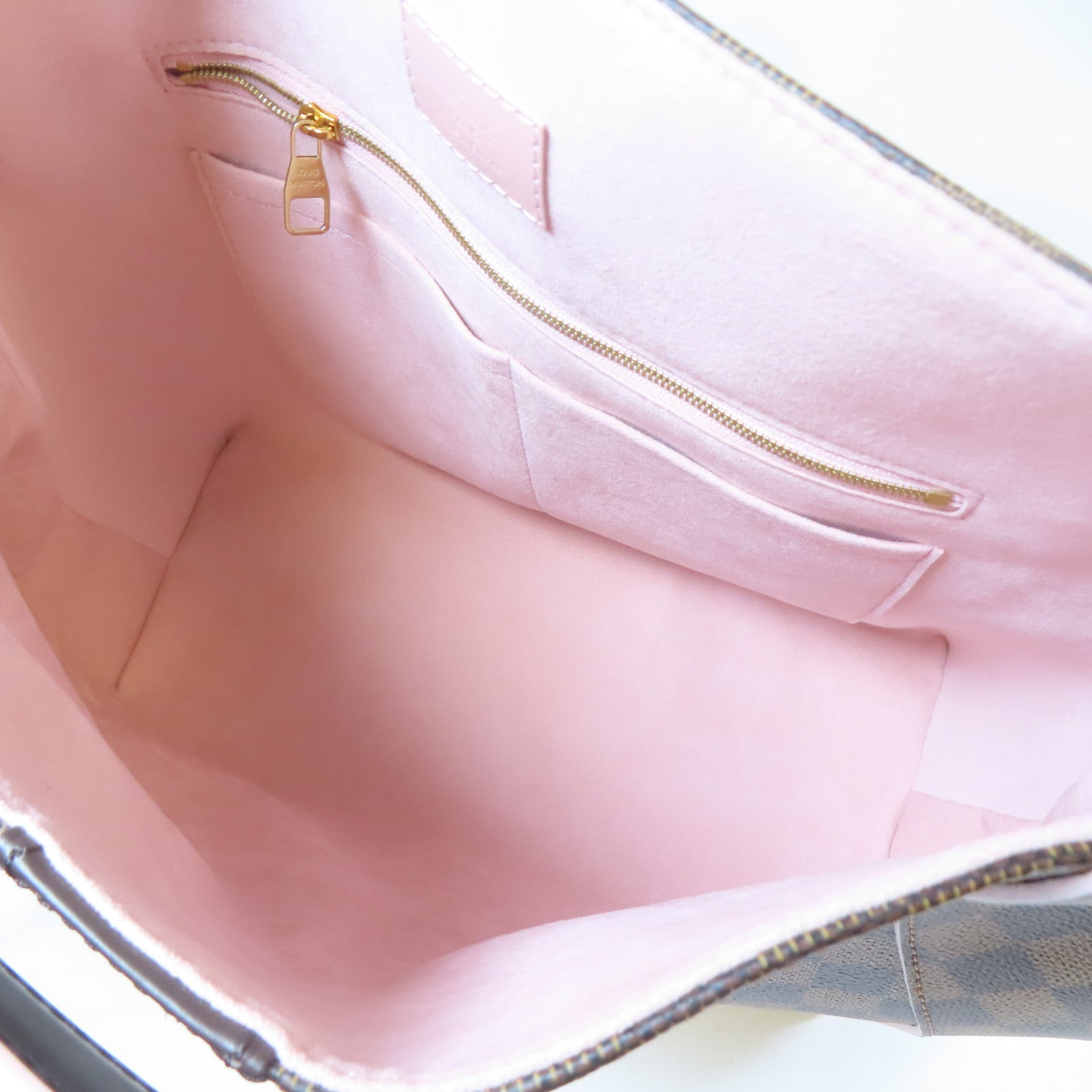 LOUIS VUITTON Damier Cassa Hobo Bag金扣肩背袋啡色