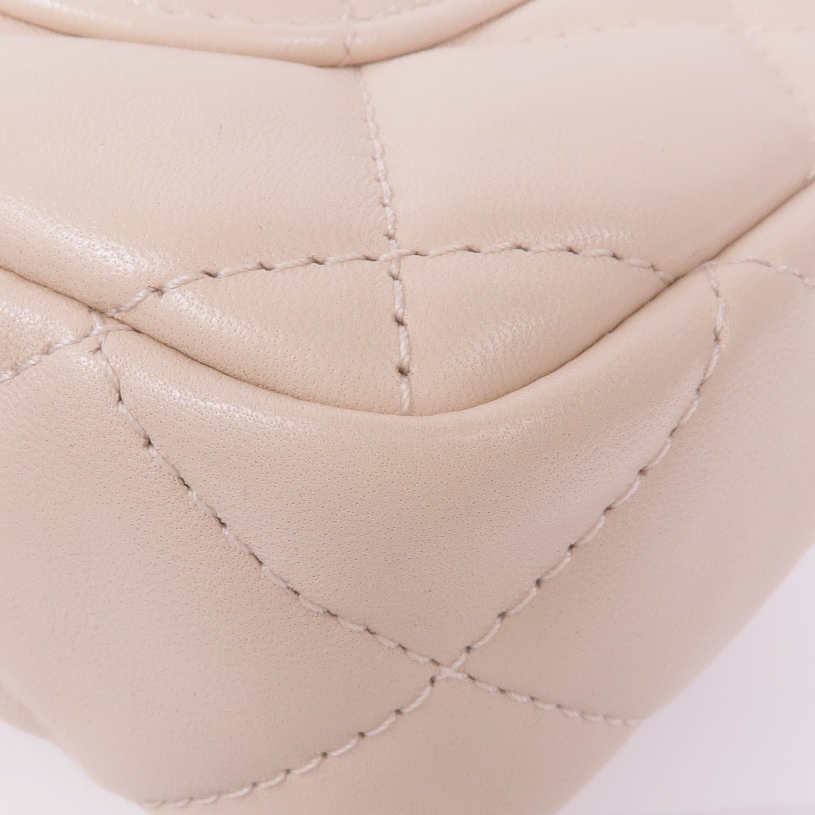 CHANEL 羊皮皮革Chain Shoulder Bag金扣鏈帶肩背袋