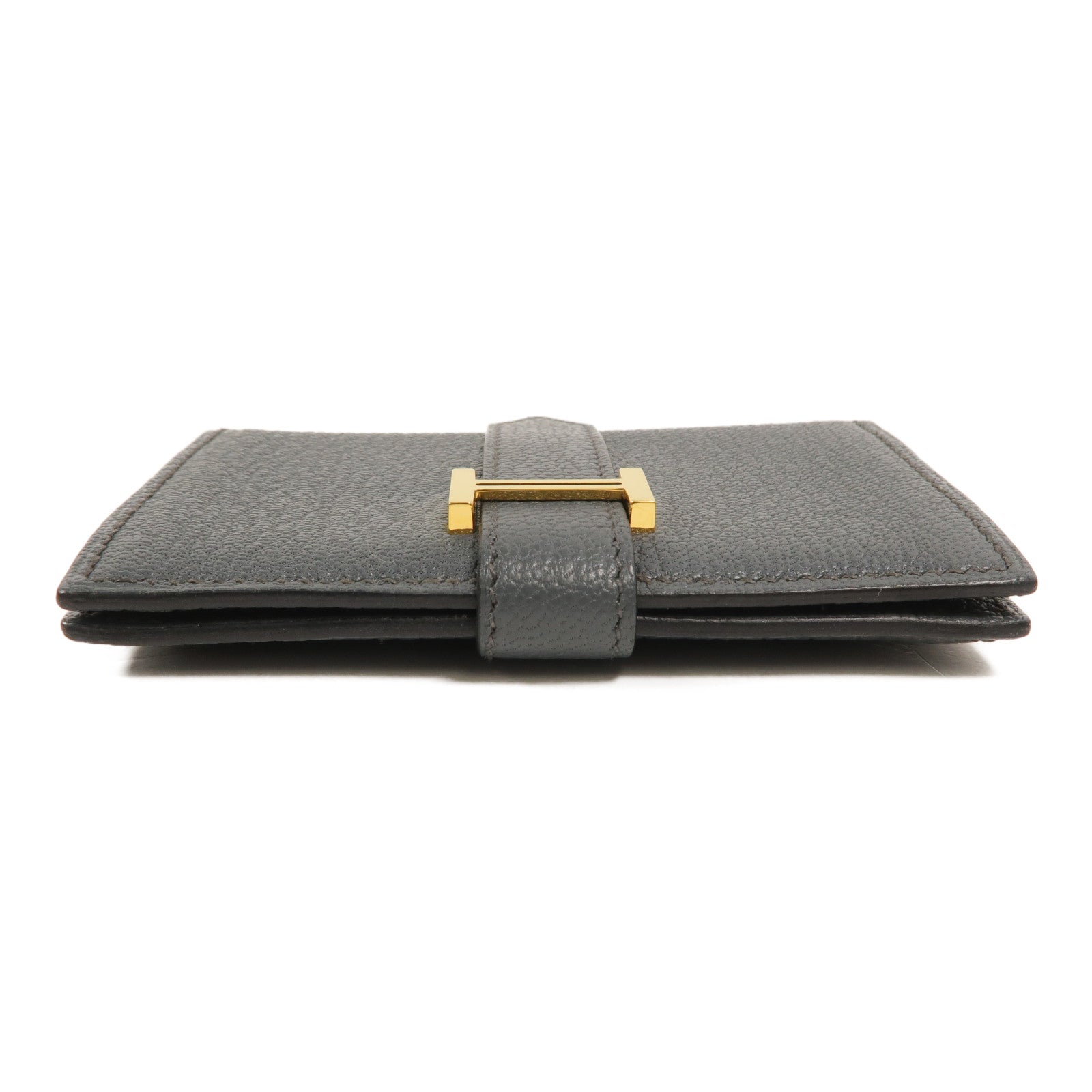 HERMES Chevre皮革Bearn Mini Wallet卡片套