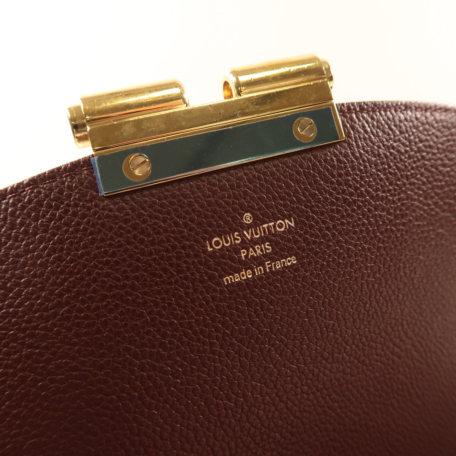 LOUIS VUITTON Monogram Olympe金扣肩背袋