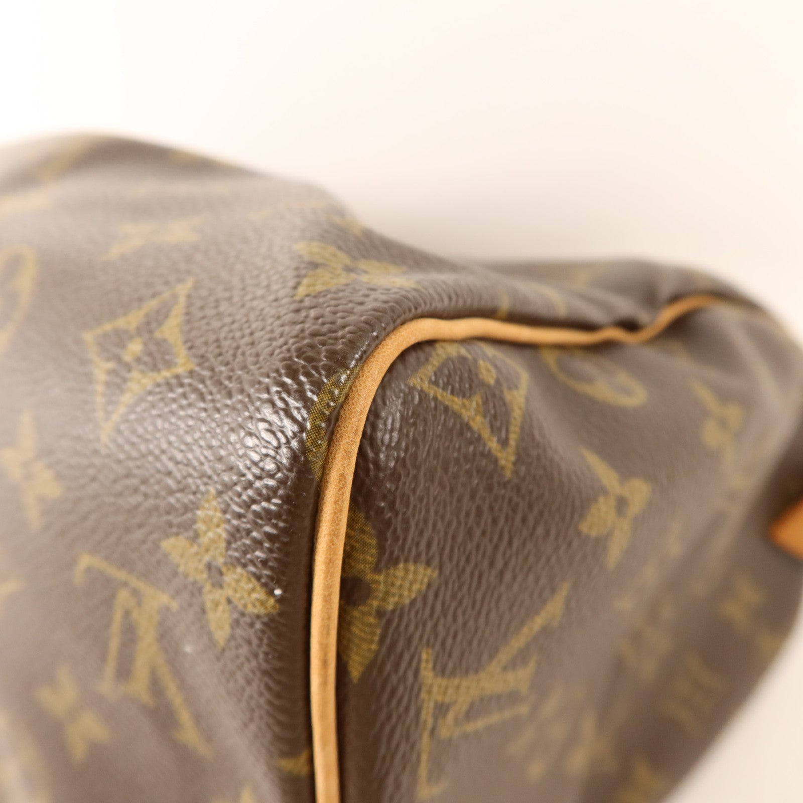 LOUIS VUITTON Monogram Speedy 30金扣手挽袋