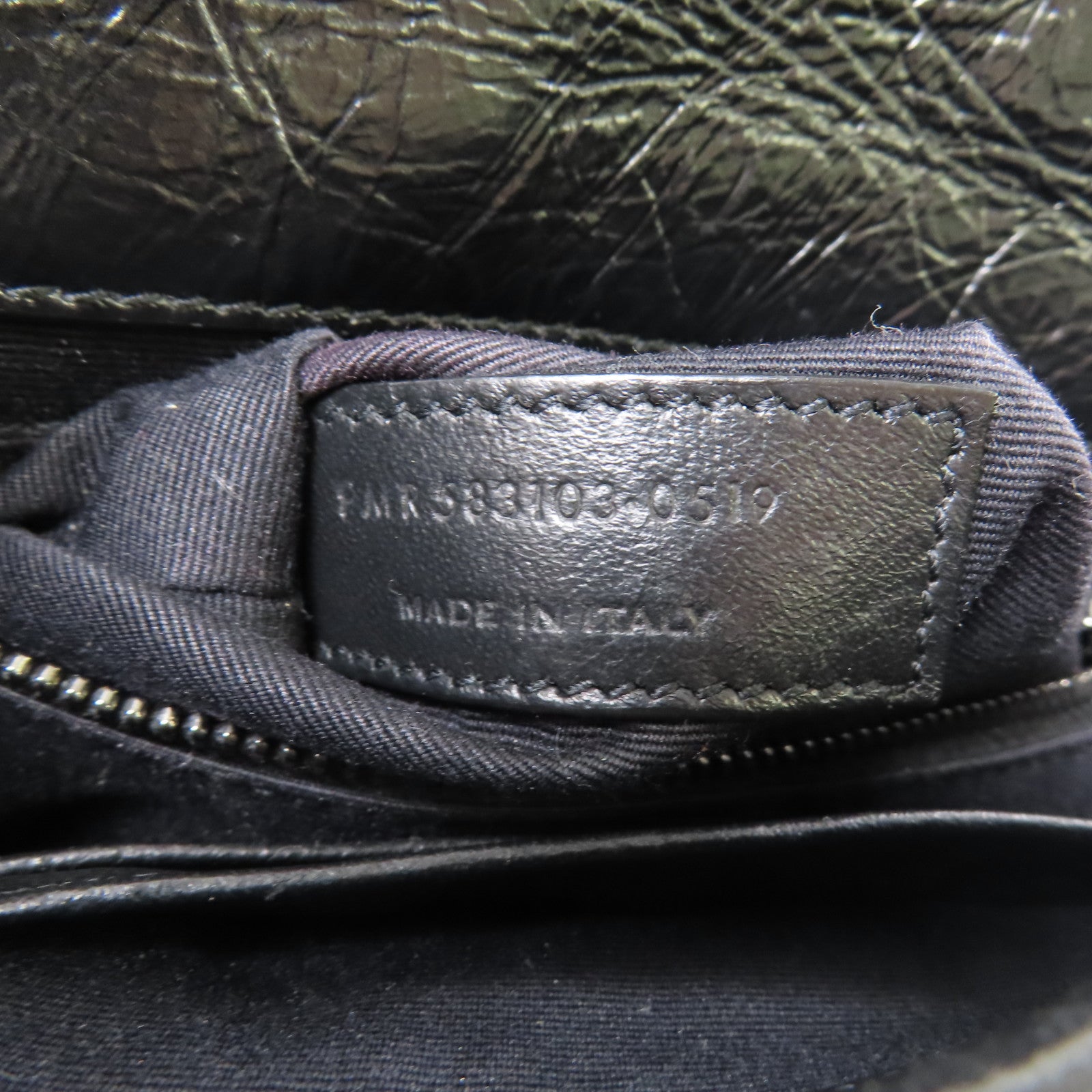 SAINT LAURENT 牛皮皮革Chain Shoulder Bag鏈帶肩背袋