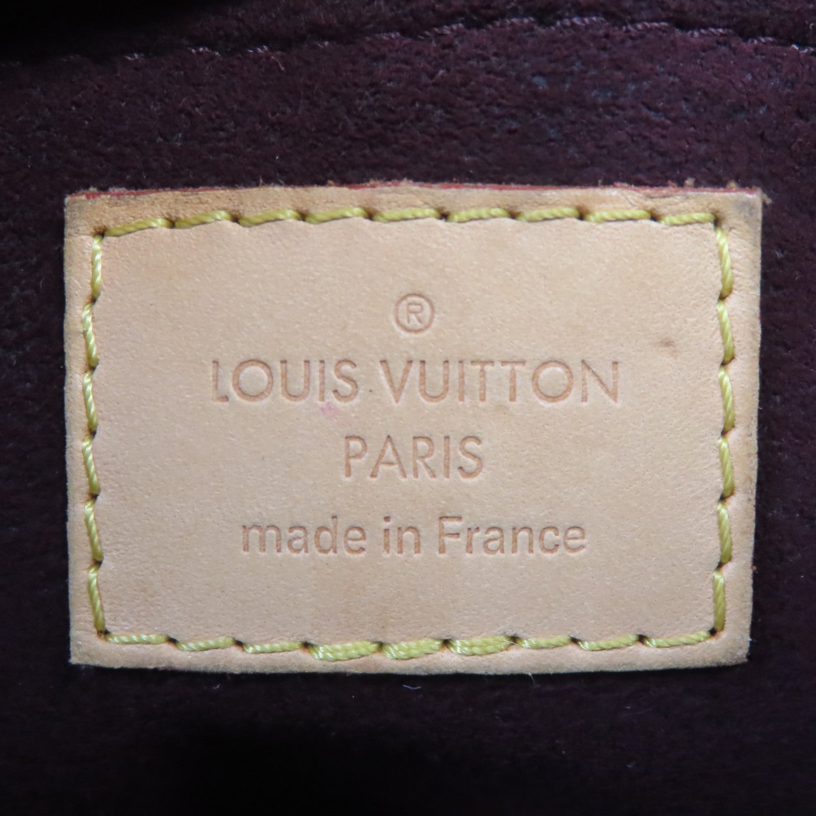 LOUIS VUITTON Monogram Montaigne金扣手挽肩背兩用袋啡色