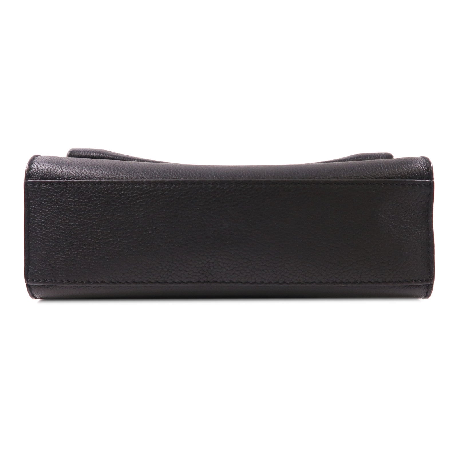 LOUIS VUITTON 牛皮皮革Mylockme銀扣鏈帶肩背袋黑色