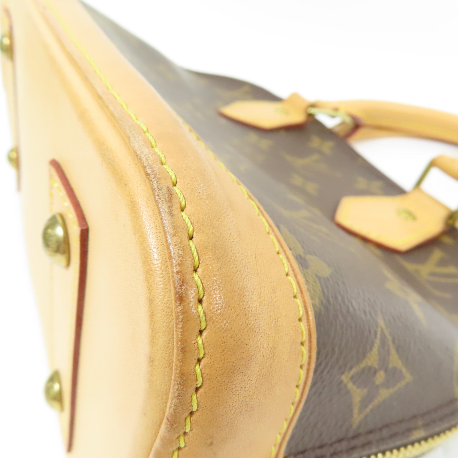 LOUIS VUITTON Monogram Alma BB金扣手挽肩背兩用袋