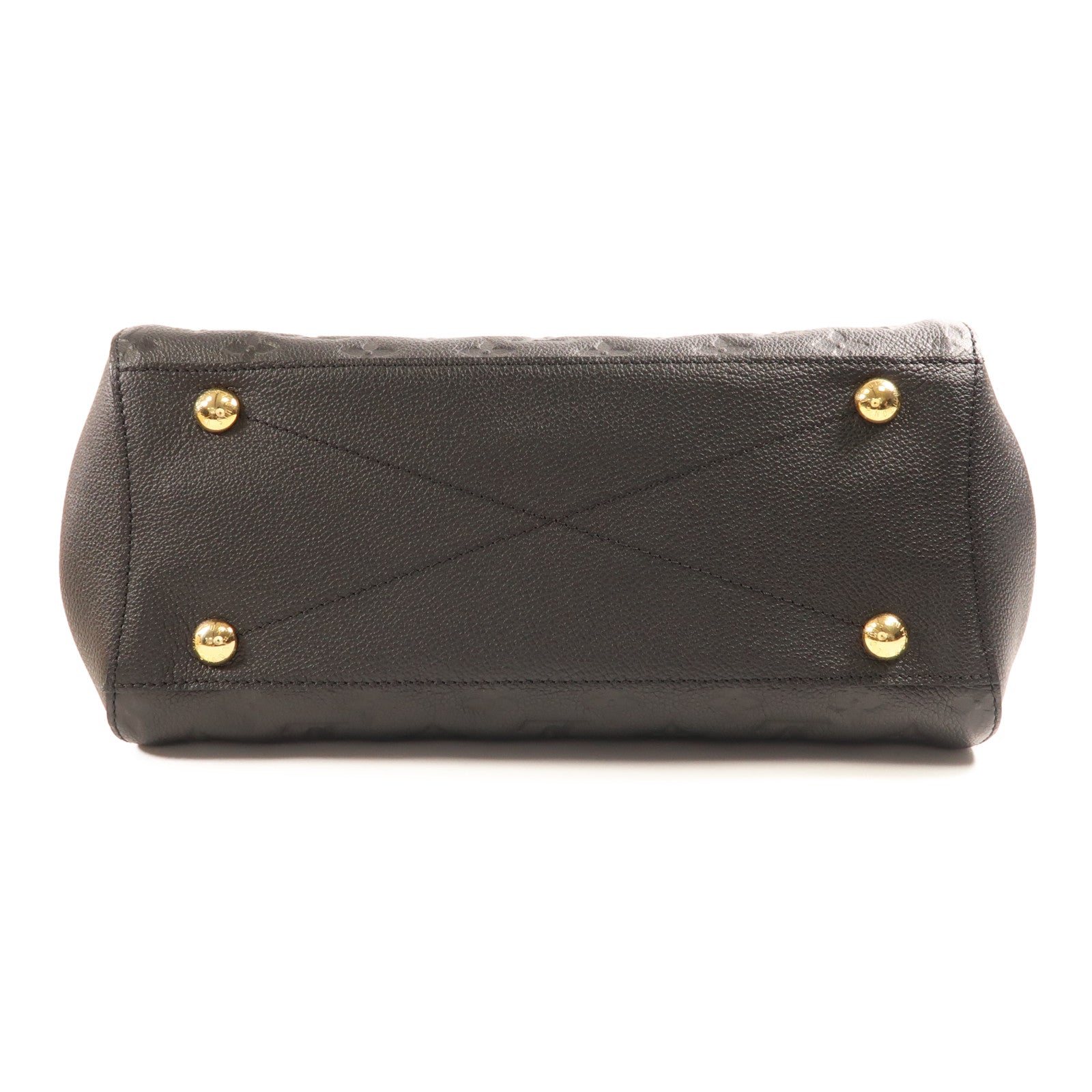 LOUIS VUITTON Monogram Empreinte Montaigne MM手挽肩背兩用袋