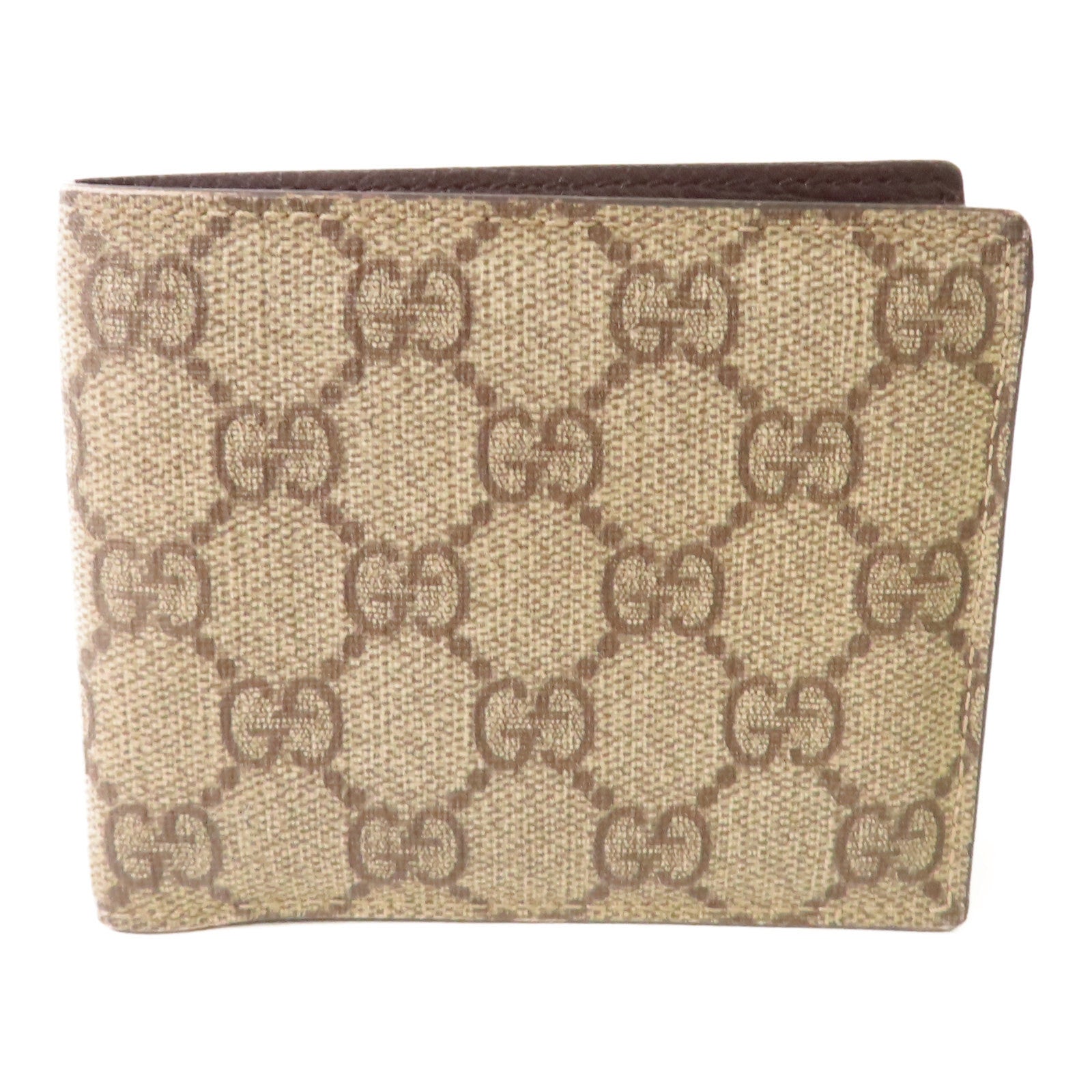 GUCCI 塗層帆布Pocketbook Short Wallet短錢包啡色
