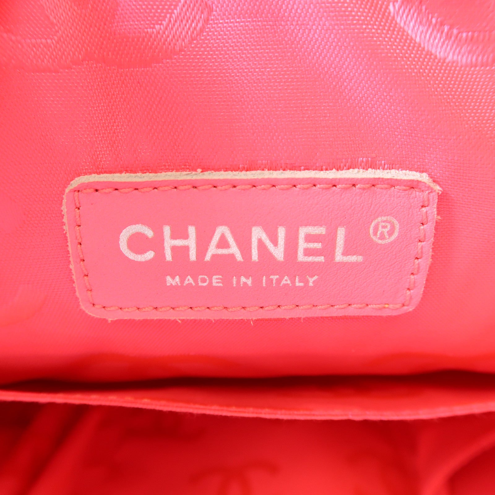 CHANEL 牛皮皮革Cambon Shoulder Bag銀扣肩背袋