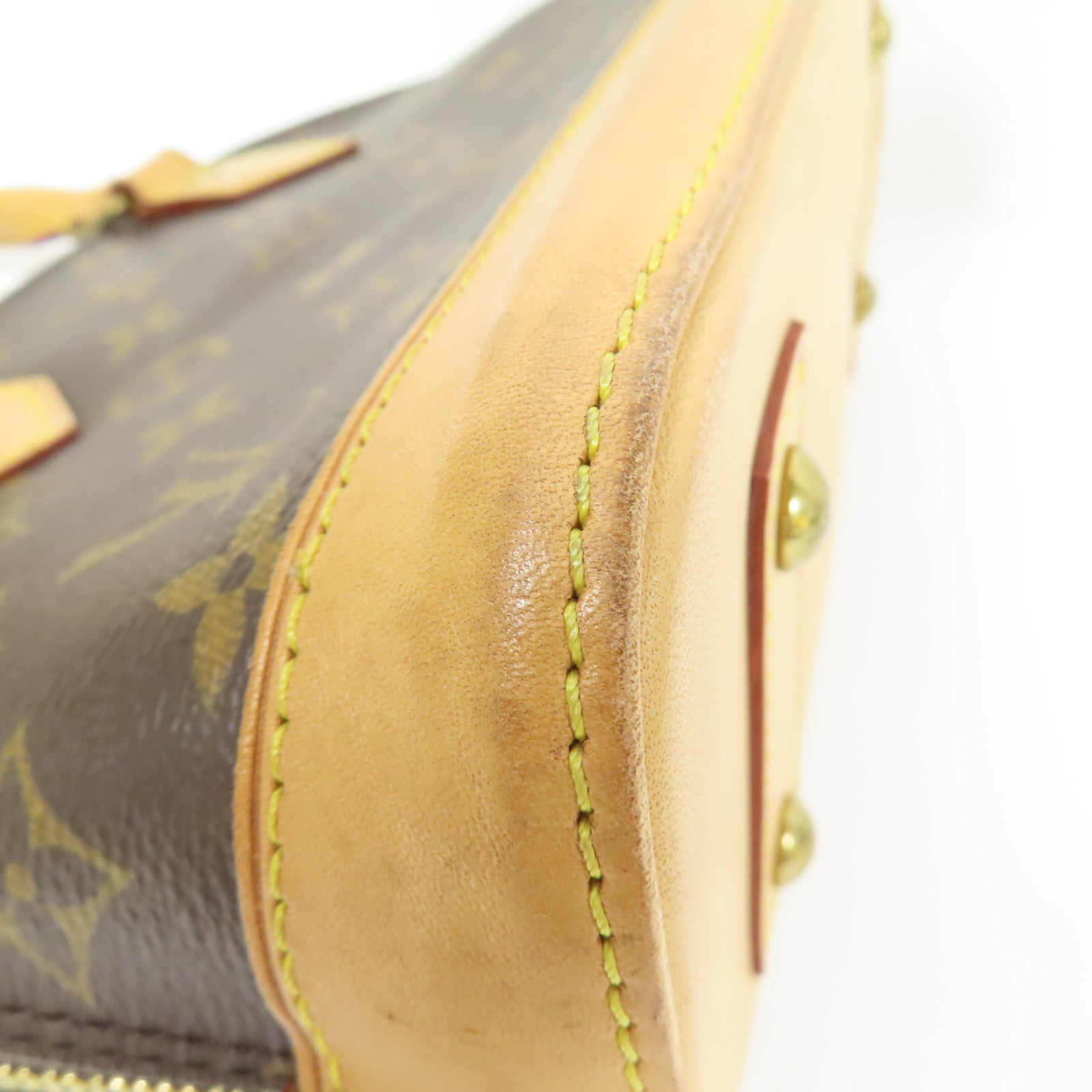 LOUIS VUITTON Monogram Alma BB金扣手挽肩背兩用袋