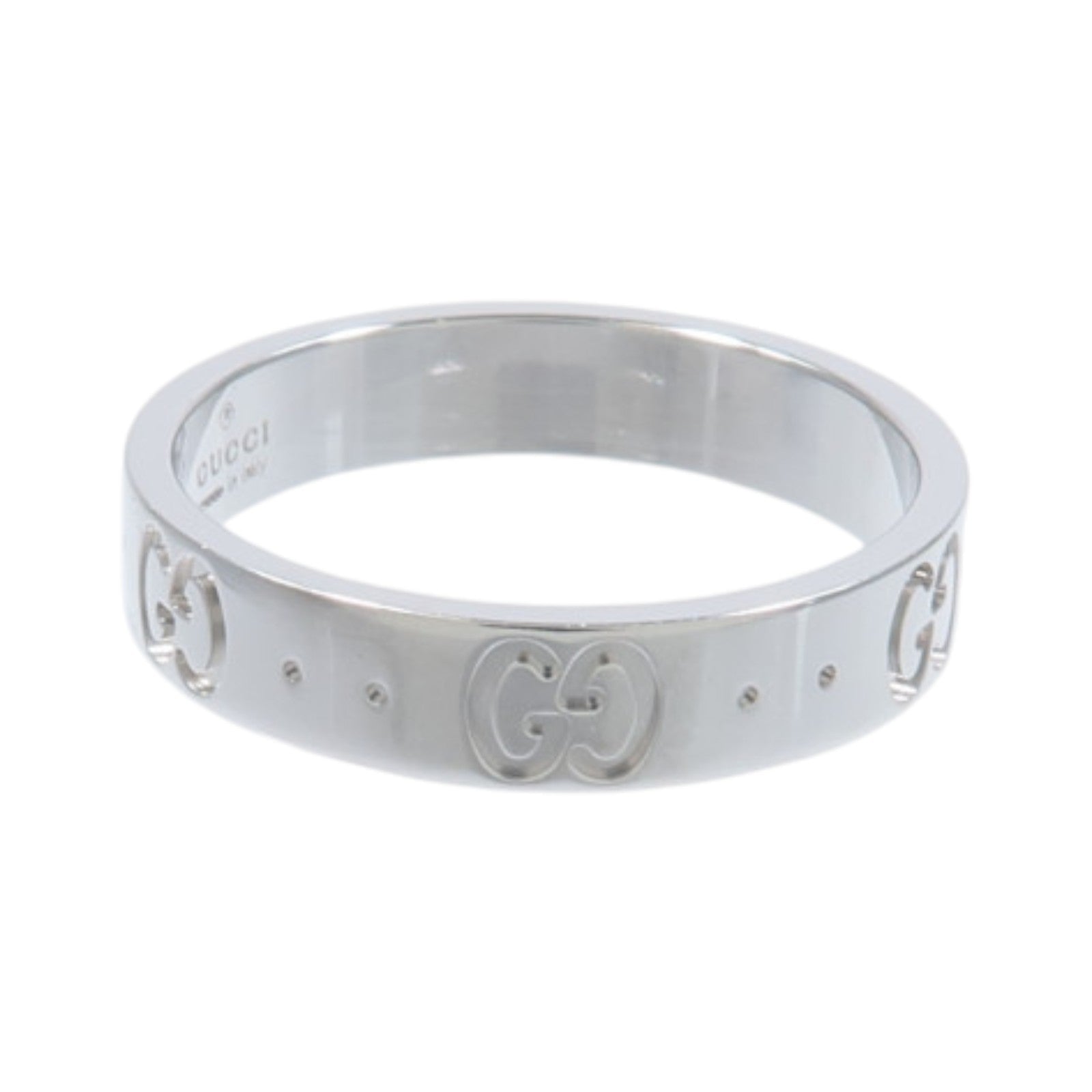 GUCCI 18K白金Ring戒指
