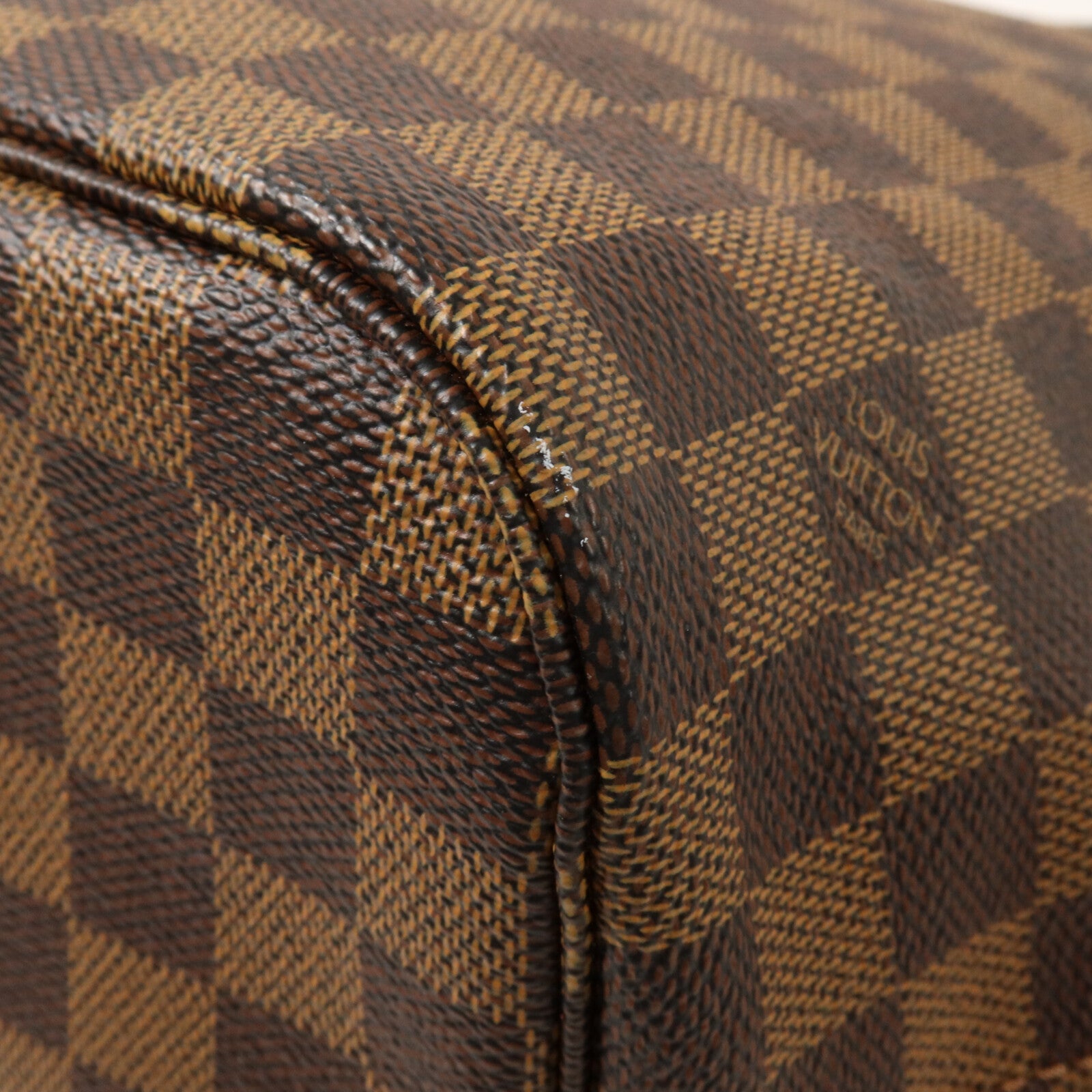 LOUIS VUITTON Damier Neverfull MM手挽袋