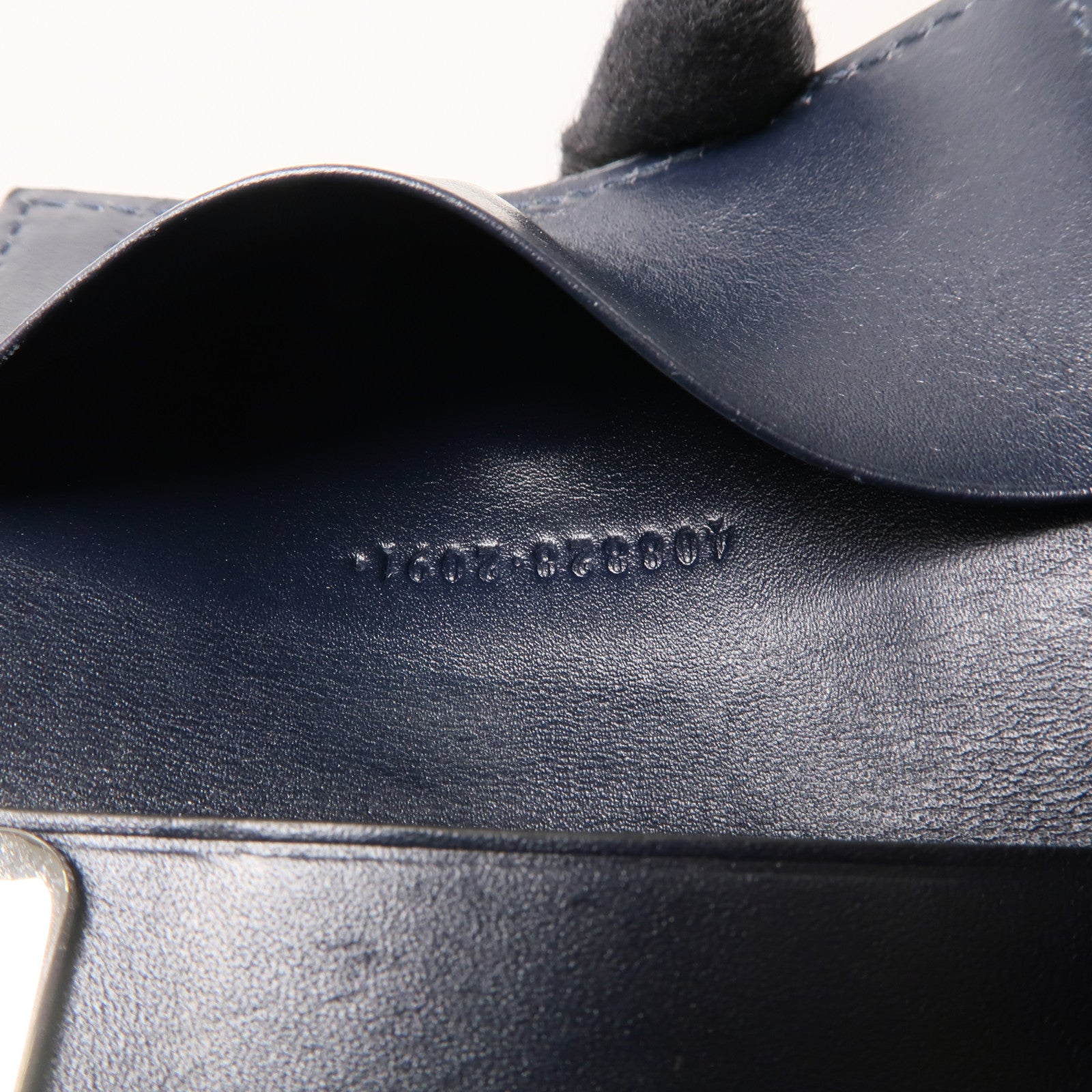 GUCCI 帆布/牛皮皮革Key Holder銀扣鎖匙包黑色