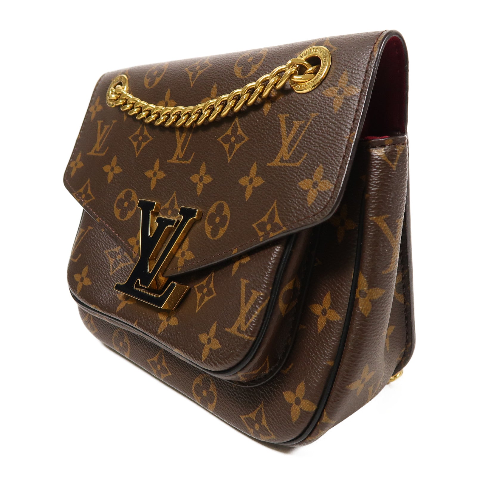 LOUIS VUITTON Monogram Passy金扣肩背袋