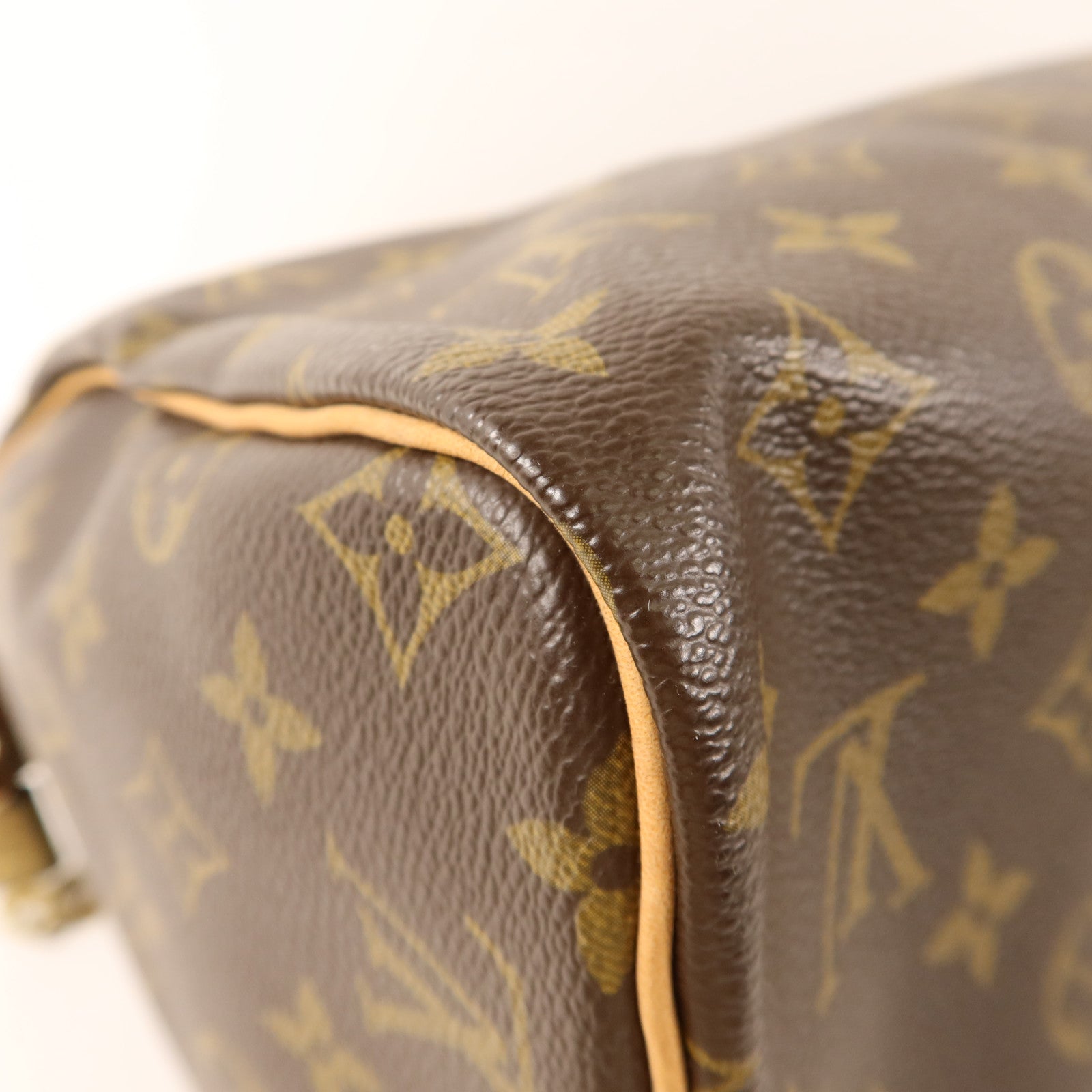 LOUIS VUITTON Monogram Speedy 30金扣手挽袋