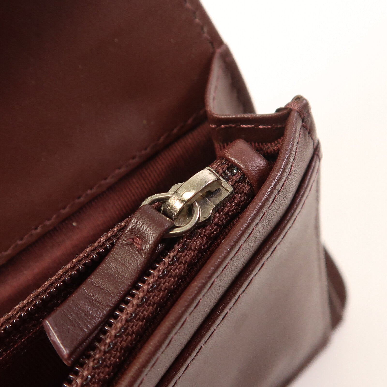 CHANEL 牛皮皮革Classic Long Wallet銀扣長錢包