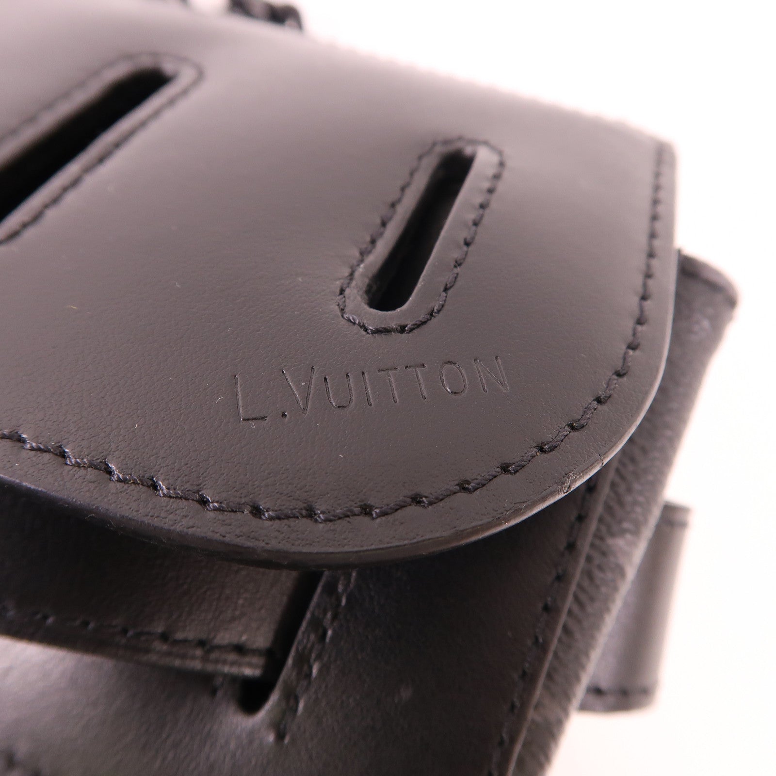 LOUIS VUITTON Monogram Eclipse Steamer PM手挽肩背兩用袋