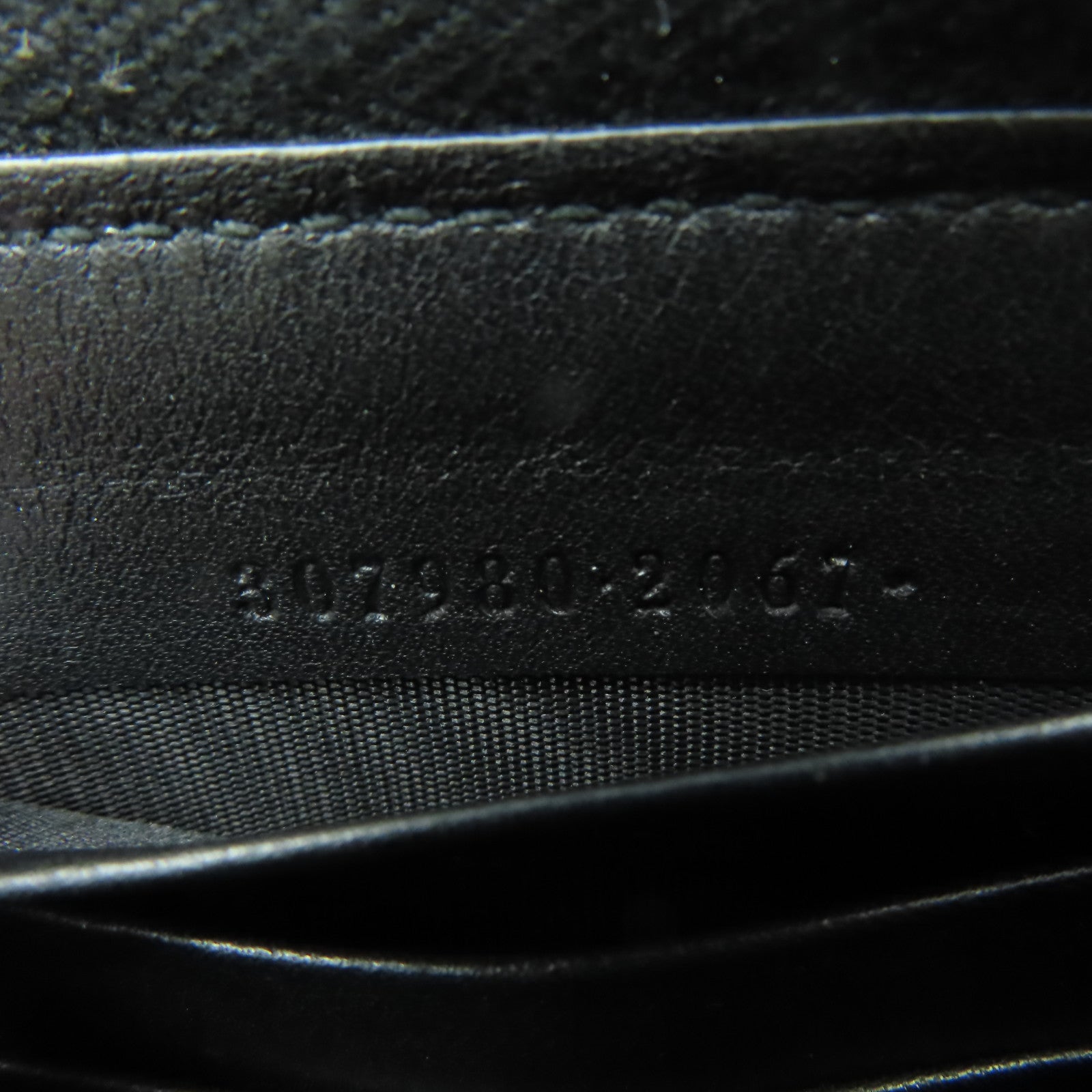 GUCCI 【激減優惠】牛皮皮革Zipper Long Wallet金扣長錢包黑色