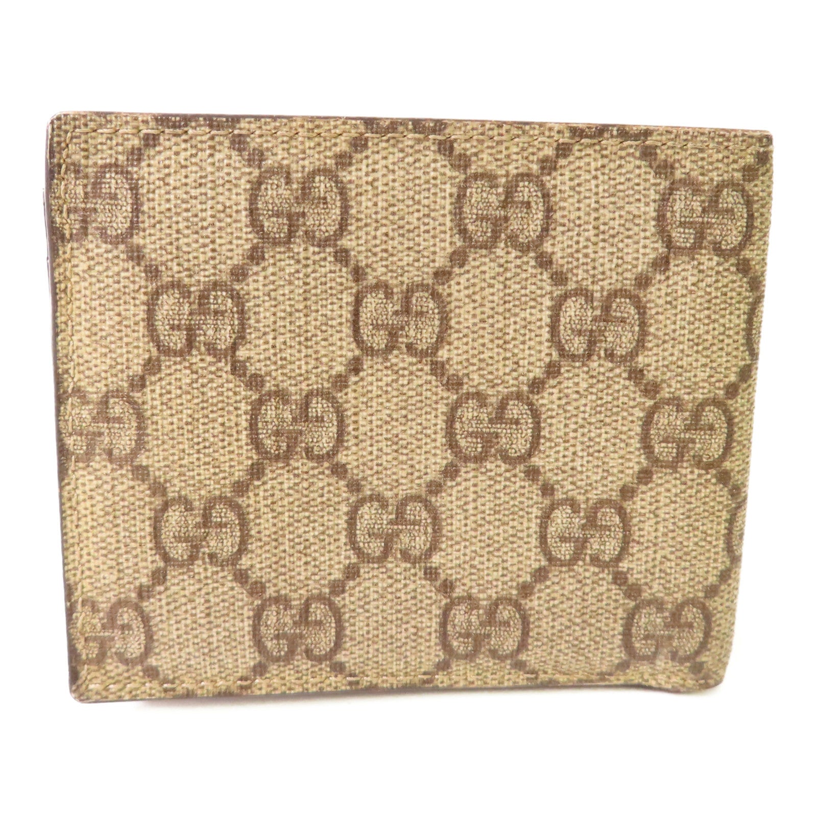 GUCCI 塗層帆布Pocketbook Short Wallet短錢包啡色