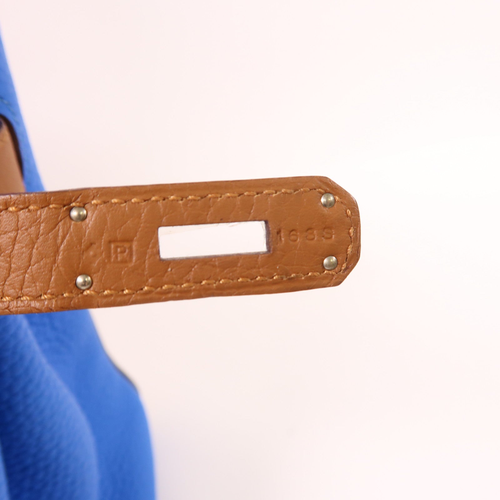 HERMES Clemence皮革Birkin 30銀扣手挽袋