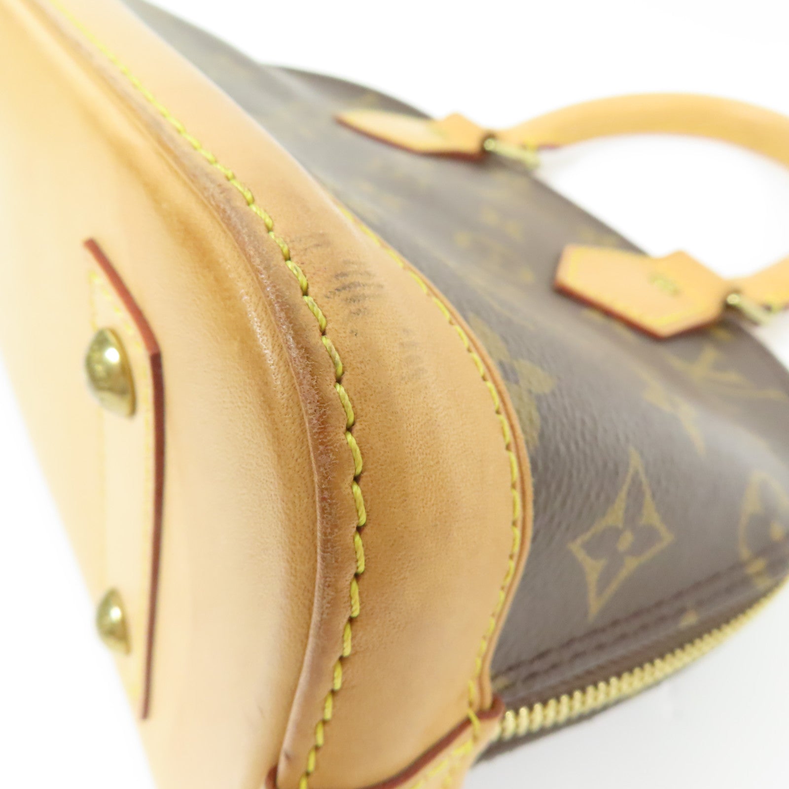 LOUIS VUITTON Monogram Alma BB金扣手挽肩背兩用袋