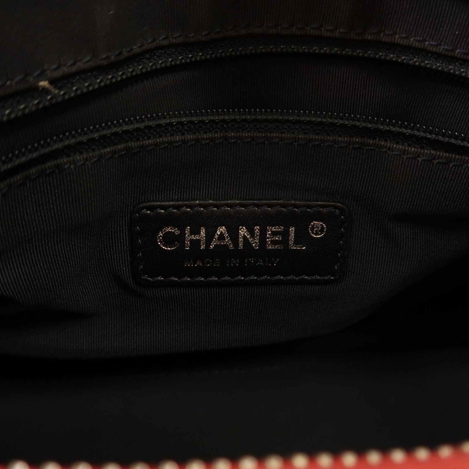 CHANEL 【激減優惠】牛仔布Chain Shoulder銀扣鏈帶肩背袋