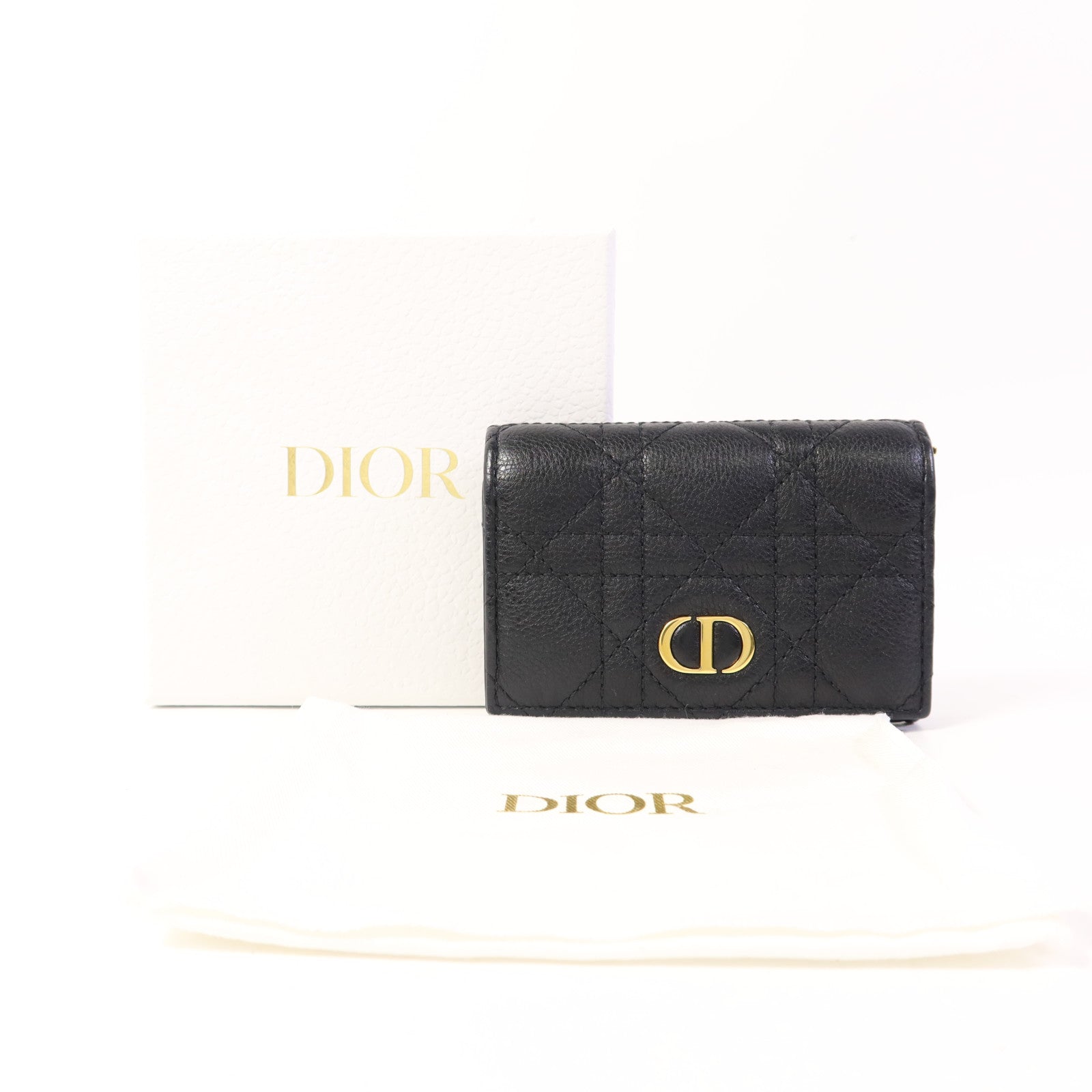 Dior 牛皮皮革Card Case金扣卡片套