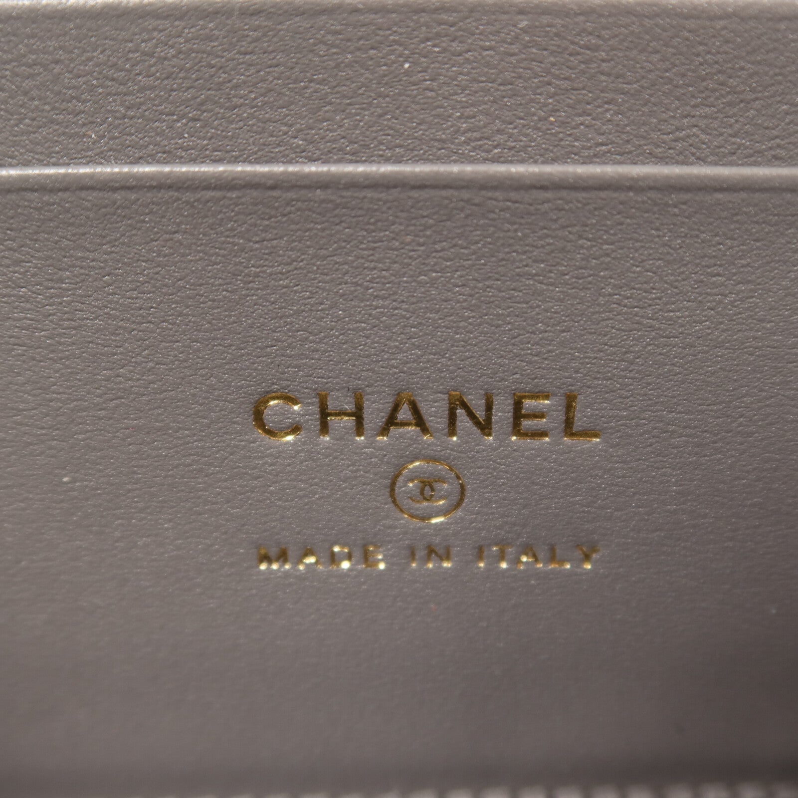 CHANEL 羊皮皮革Vanity Case金扣鏈帶手挽肩背兩用袋