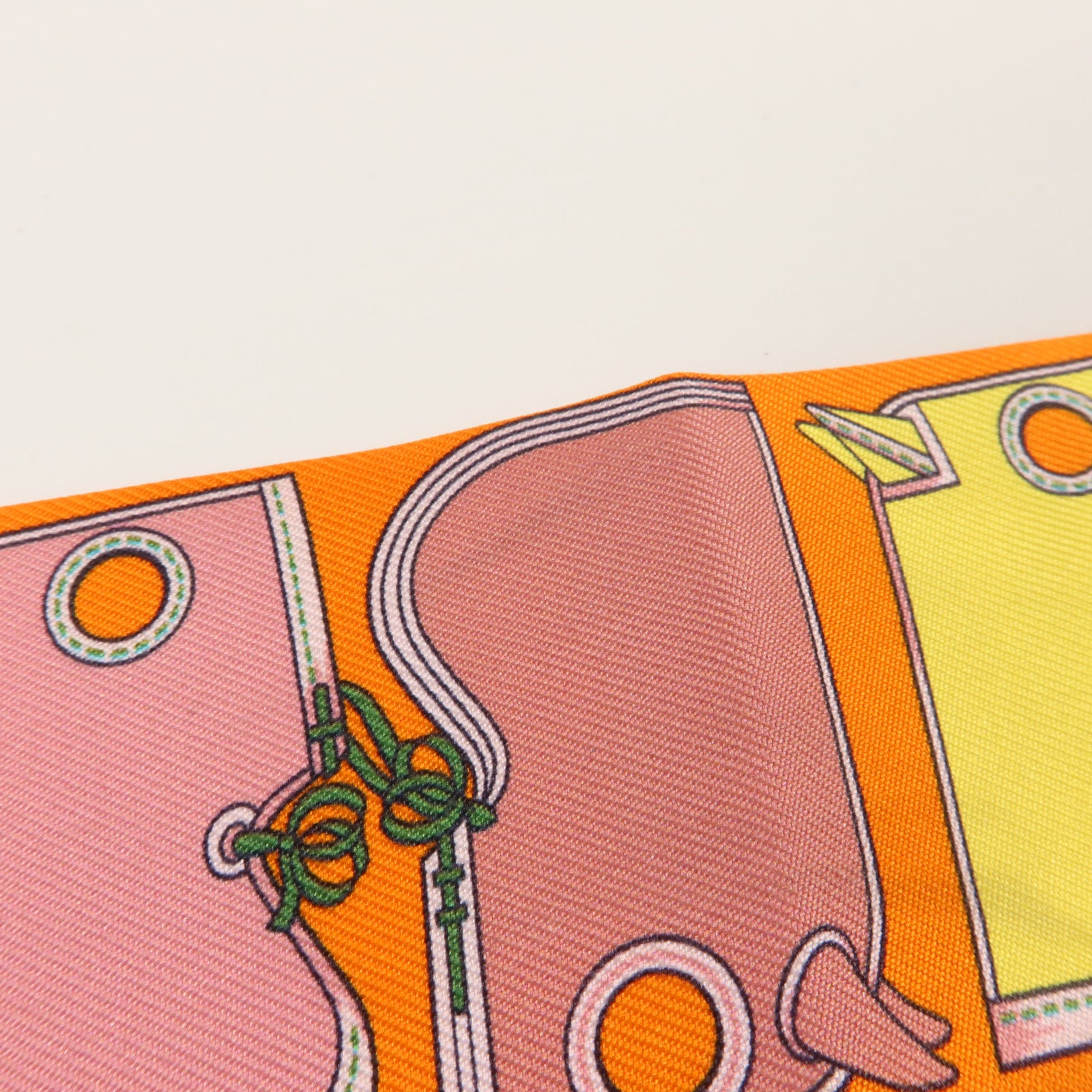 HERMES 絲質Twilly絲巾