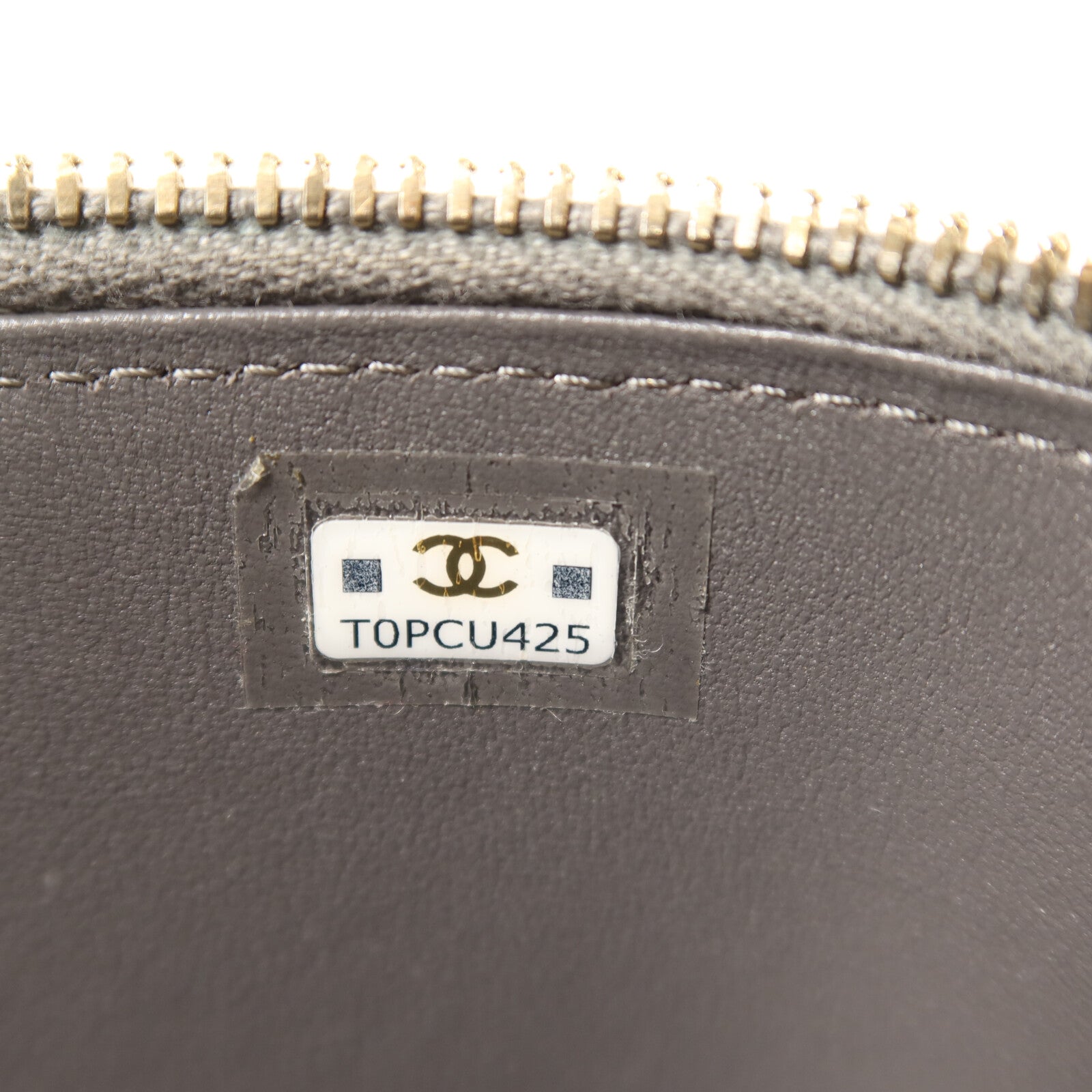 CHANEL 羊皮皮革Vanity Case金扣鏈帶手挽肩背兩用袋