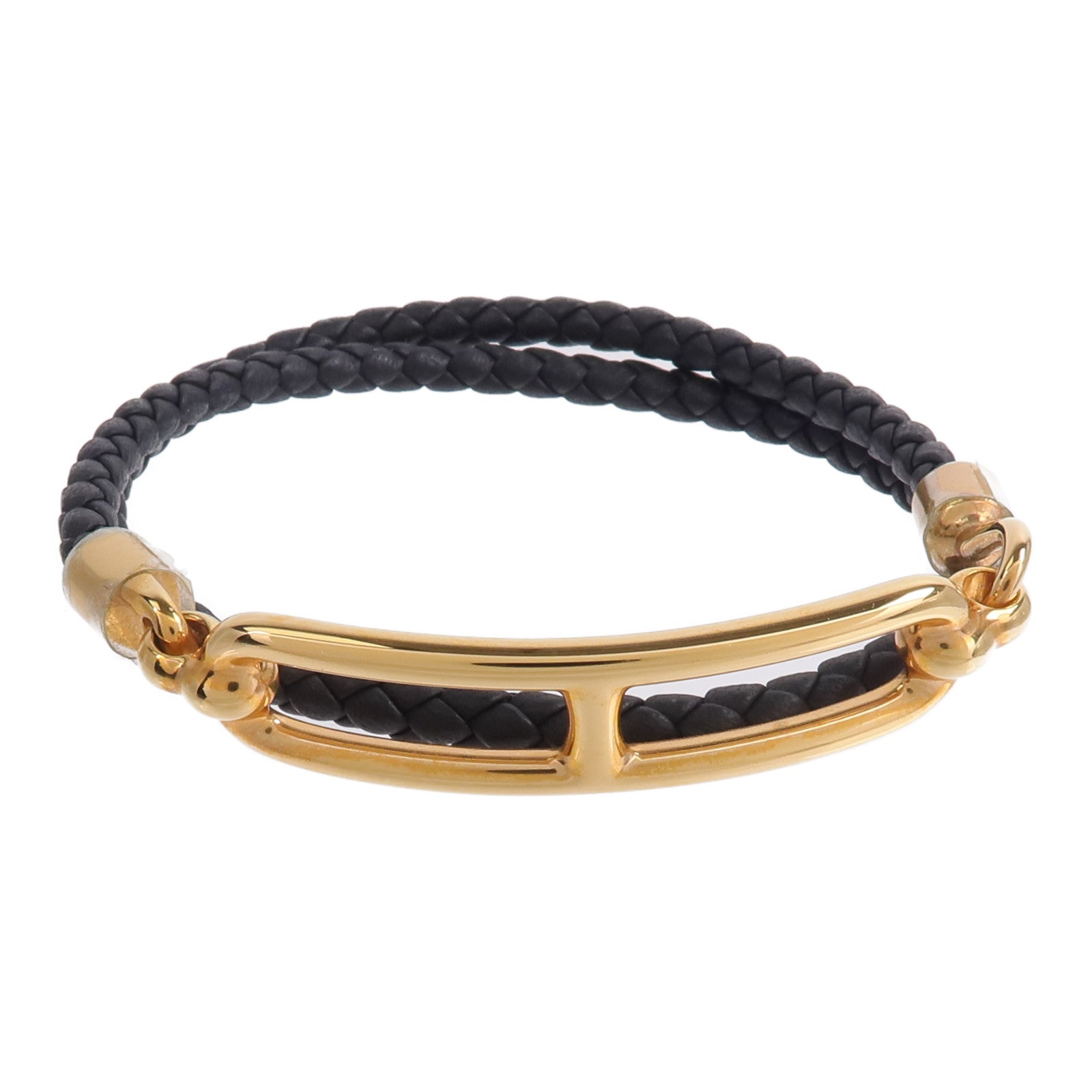 HERMES Swift皮革Roulis Double Tour Bracelet手帶
