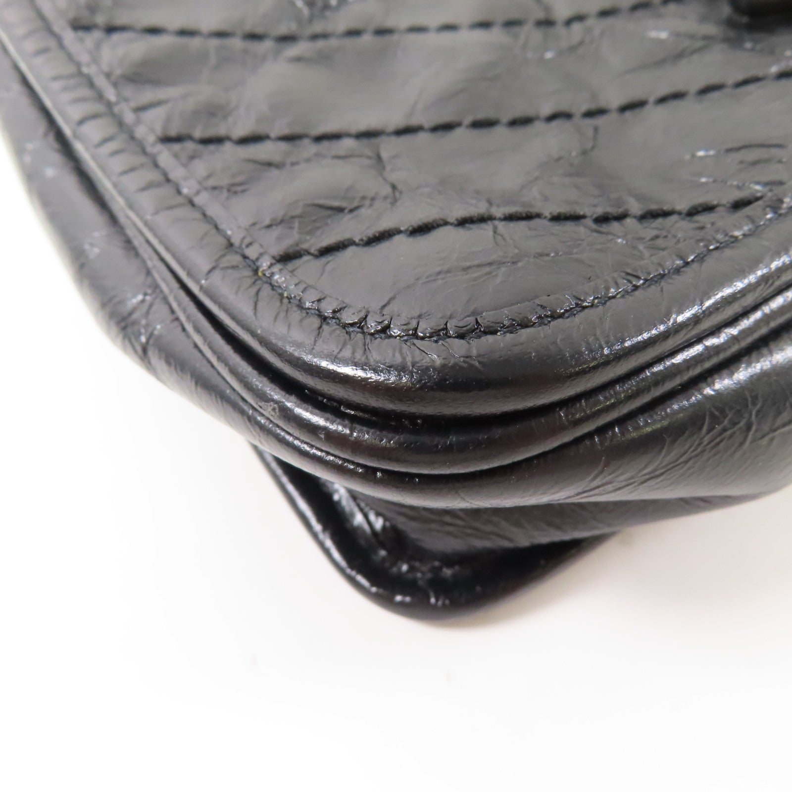 SAINT LAURENT 牛皮皮革Chain Shoulder Bag鏈帶肩背袋