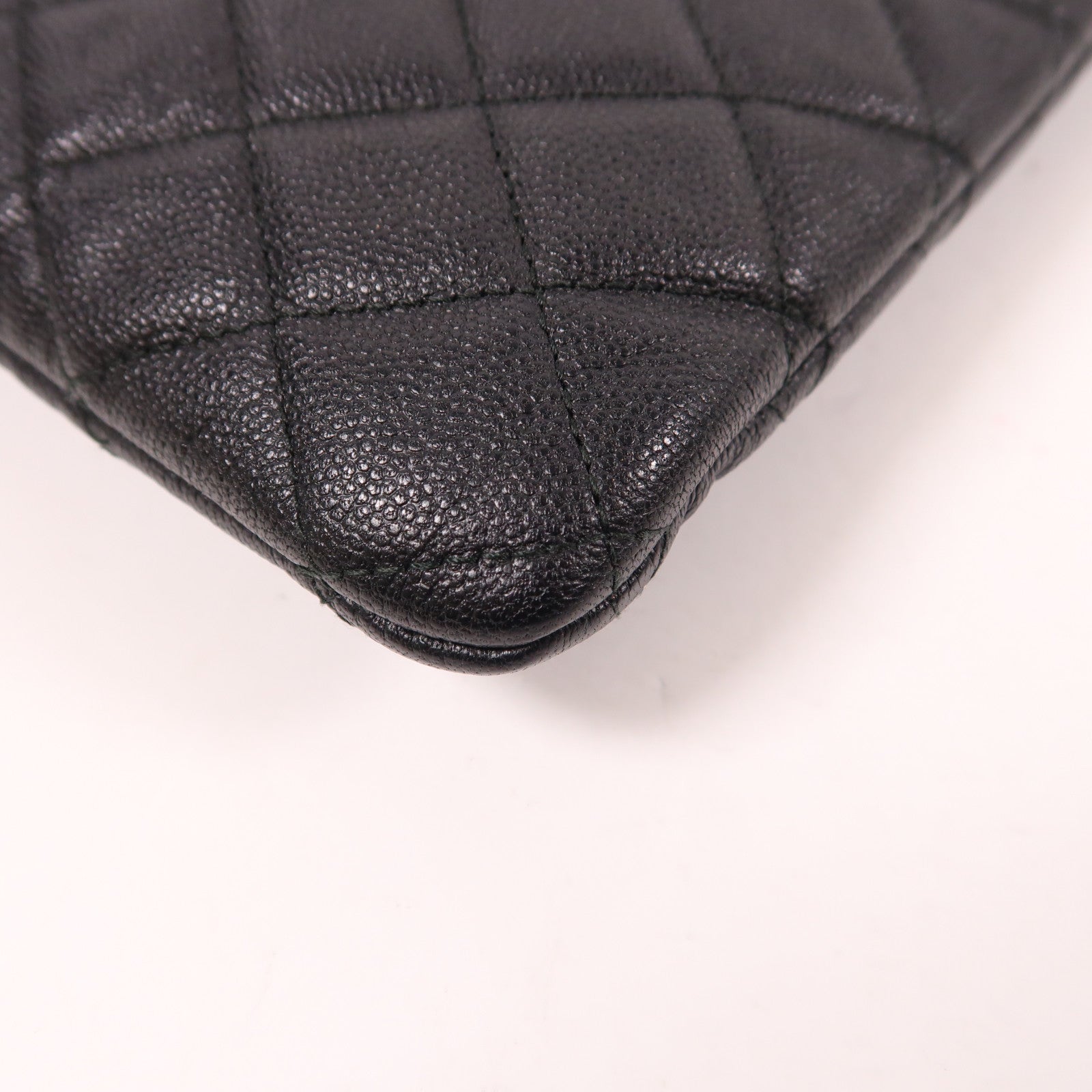 CHANEL 牛皮皮革Clutch金扣手拿包