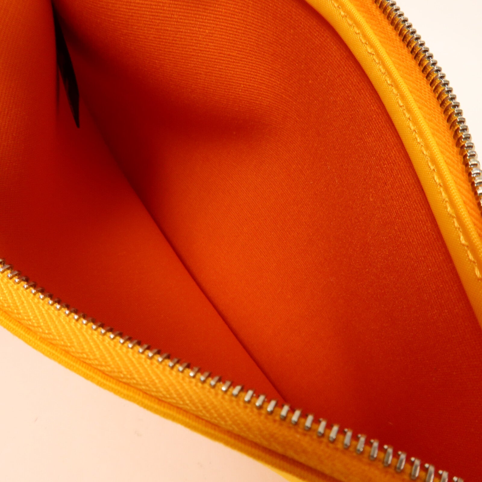 HERMES 帆布Herbag MM手挽肩背兩用袋Orange