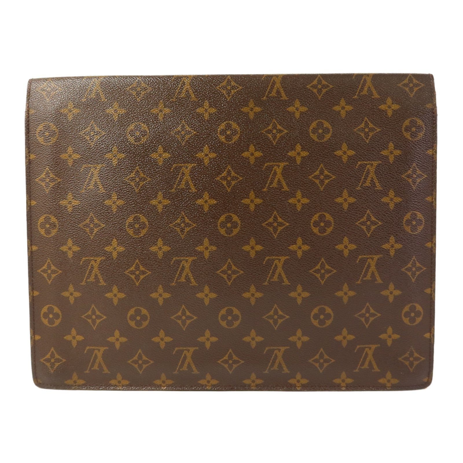 LOUIS VUITTON Monogram Porte Document金扣公事包