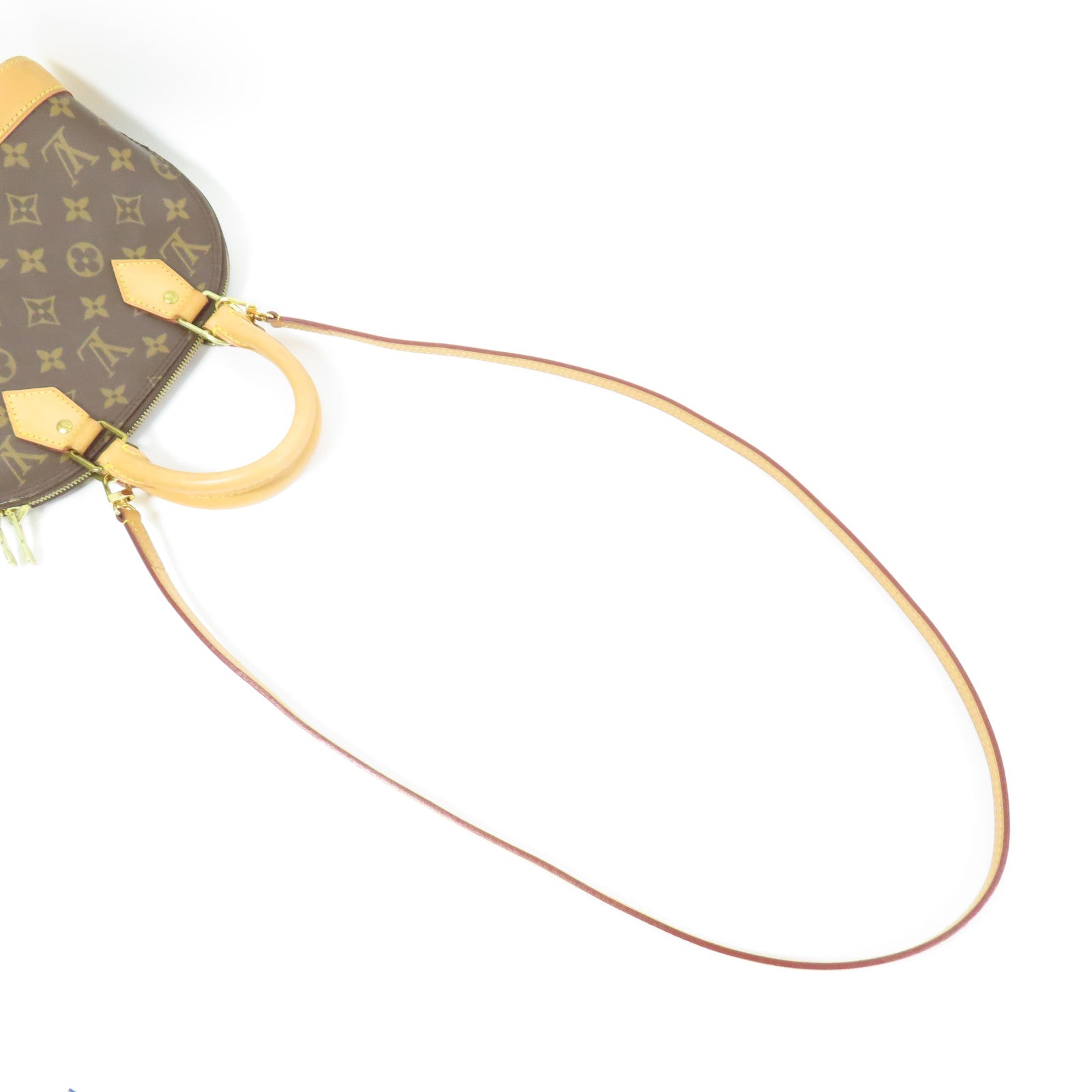 LOUIS VUITTON Monogram Alma BB金扣手挽肩背兩用袋
