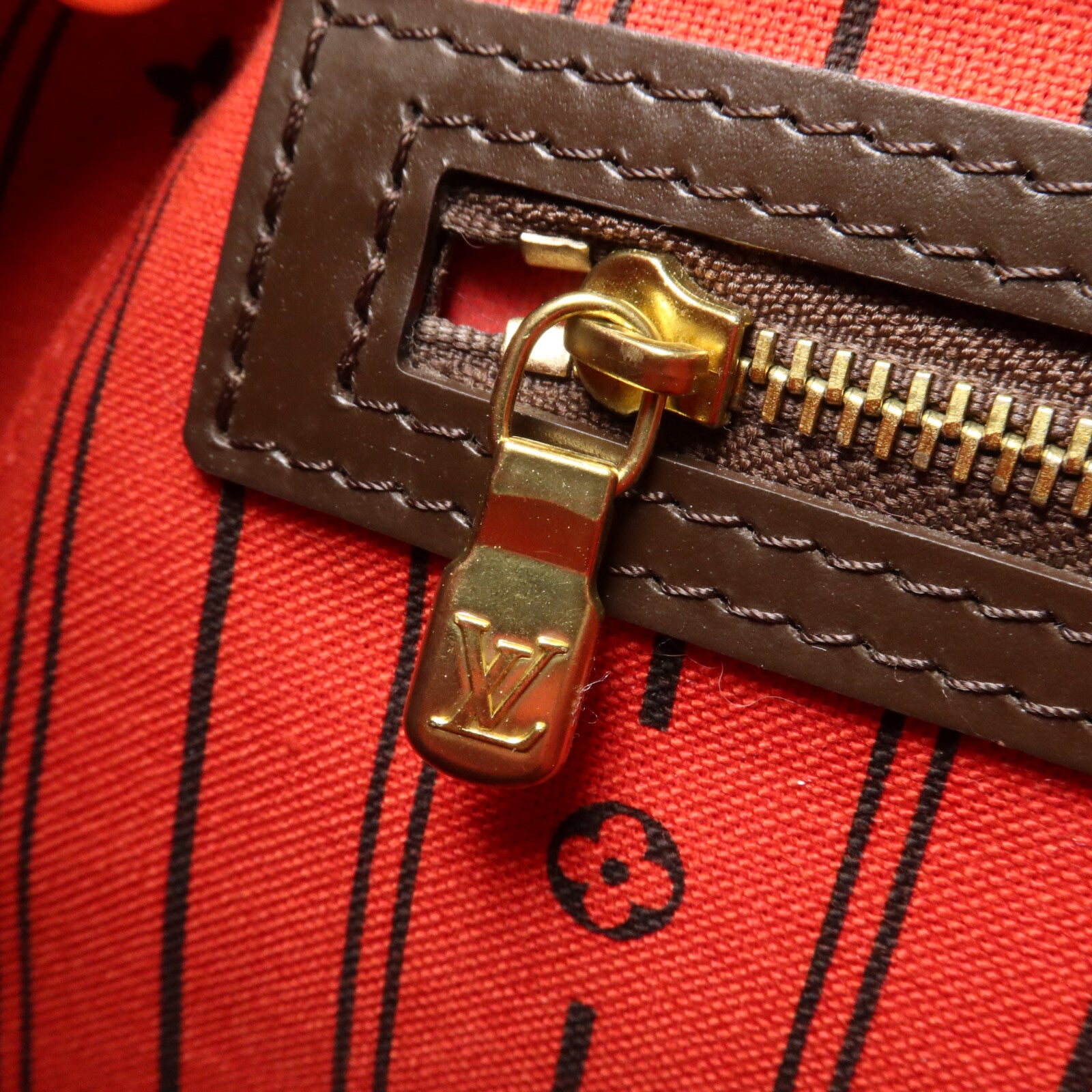 LOUIS VUITTON Damier Neverfull MM手挽袋