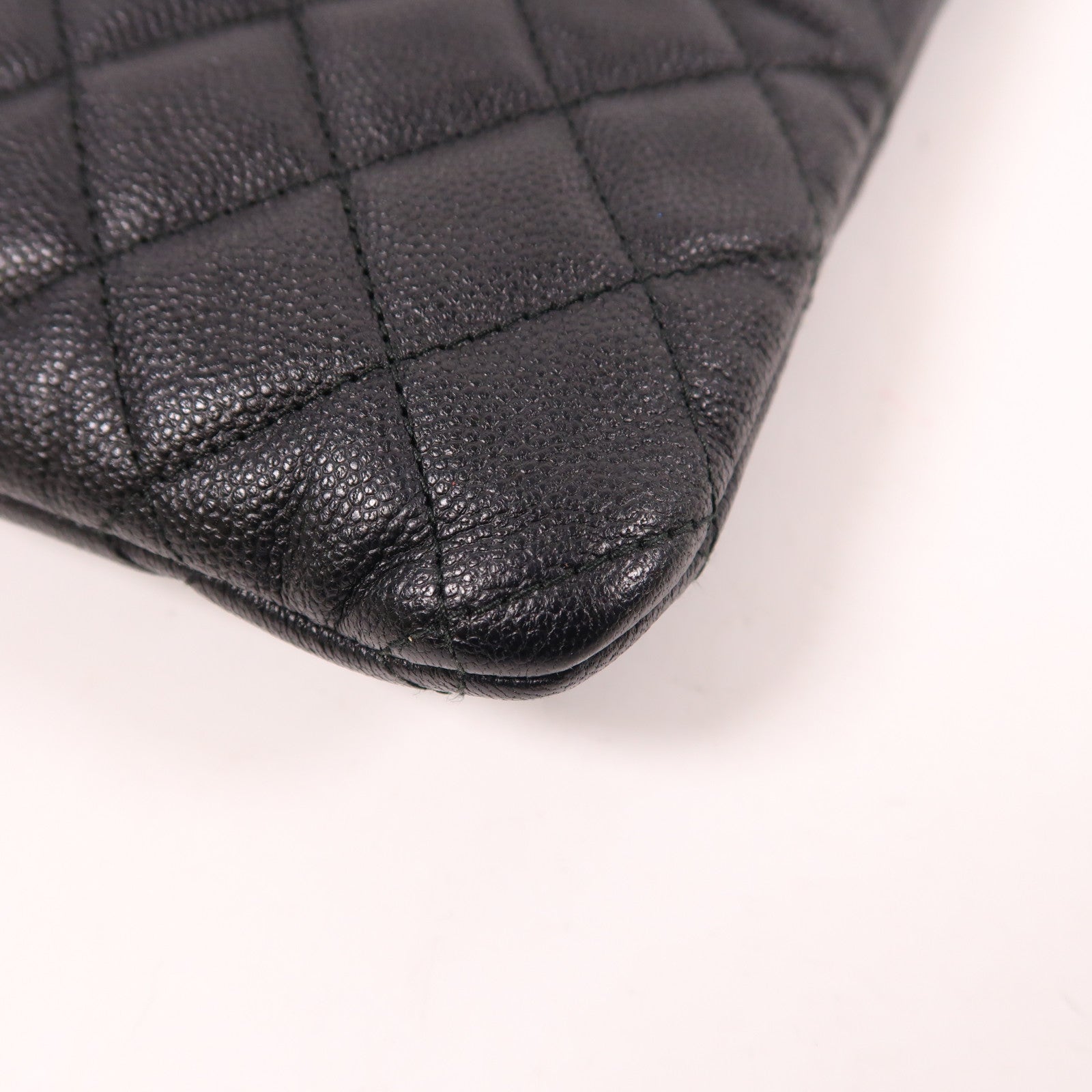 CHANEL 牛皮皮革Clutch金扣手拿包