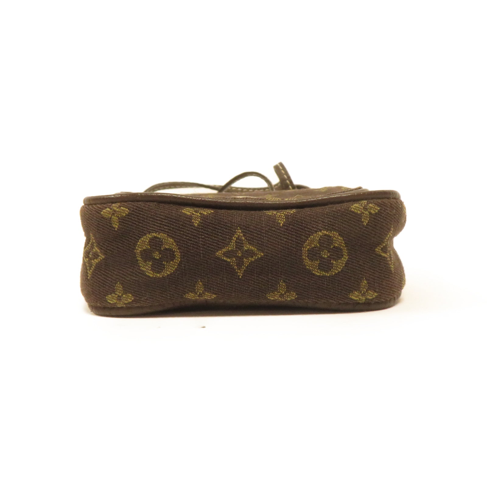 LOUIS VUITTON 【激減優惠】Monogram Pochette Cancun Pouch金扣肩背袋啡色