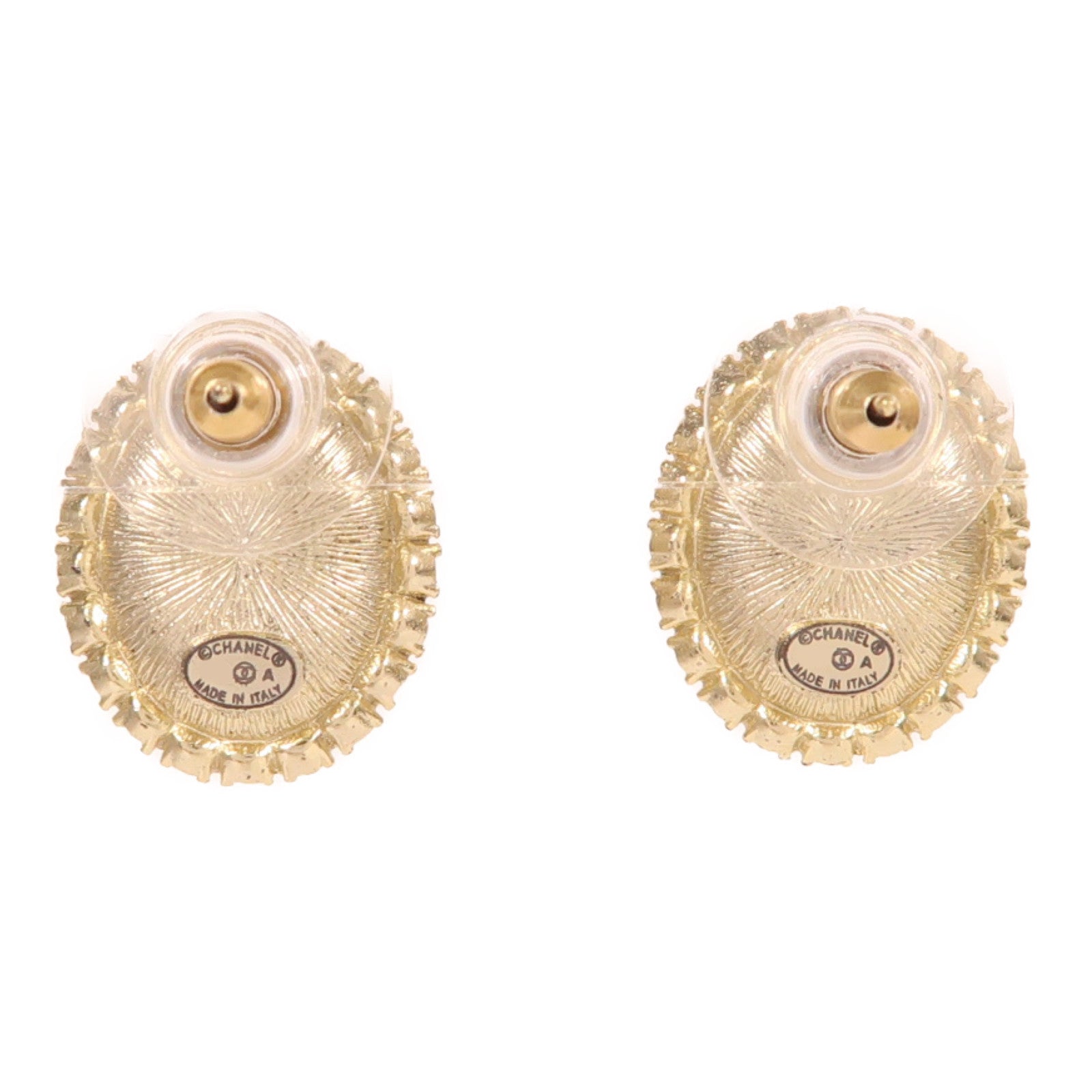 CHANEL 金屬Earrings耳環黑色