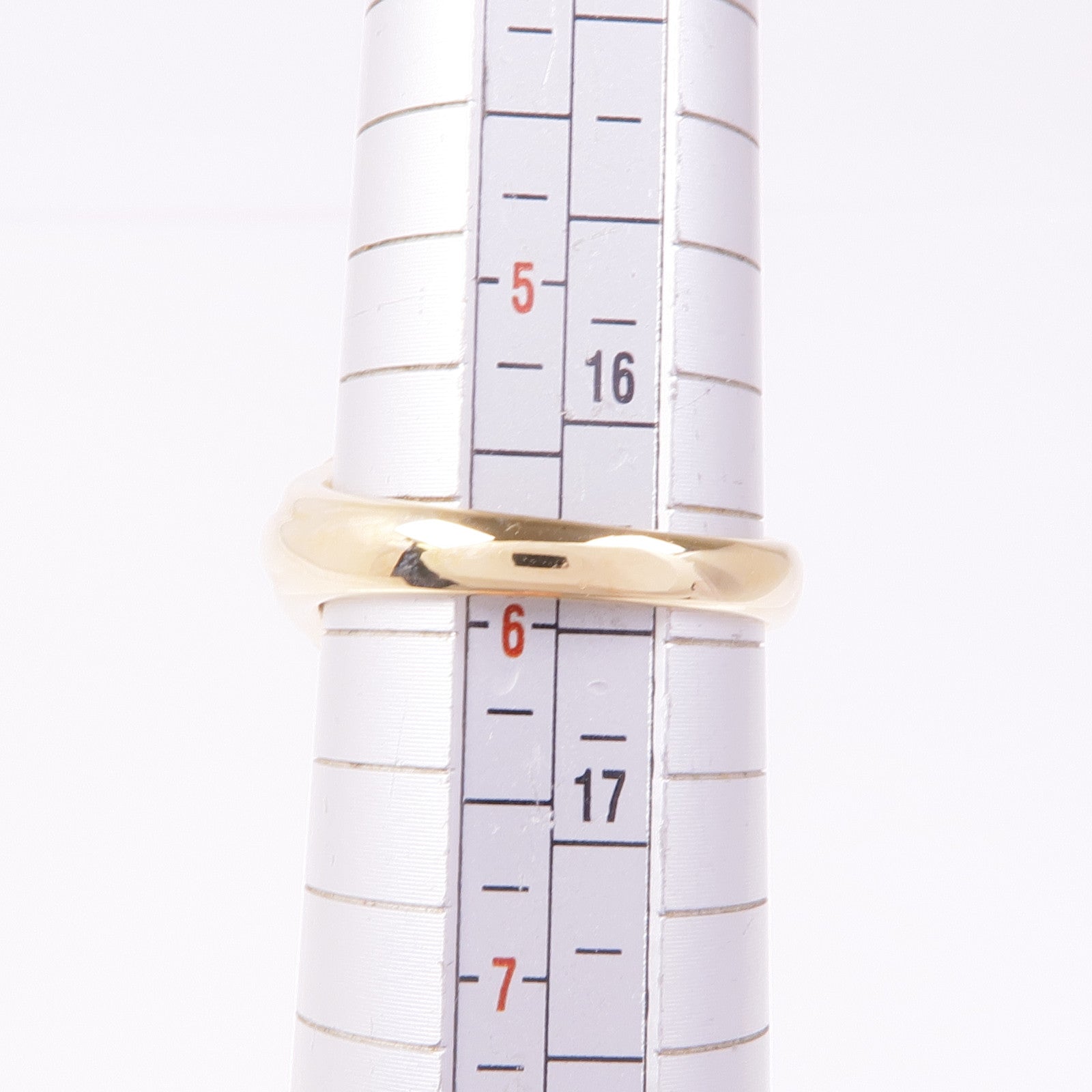 JEWELRY 18K黃金Ruby Diamond Ring紅寶石鑽石戒指US#5.75