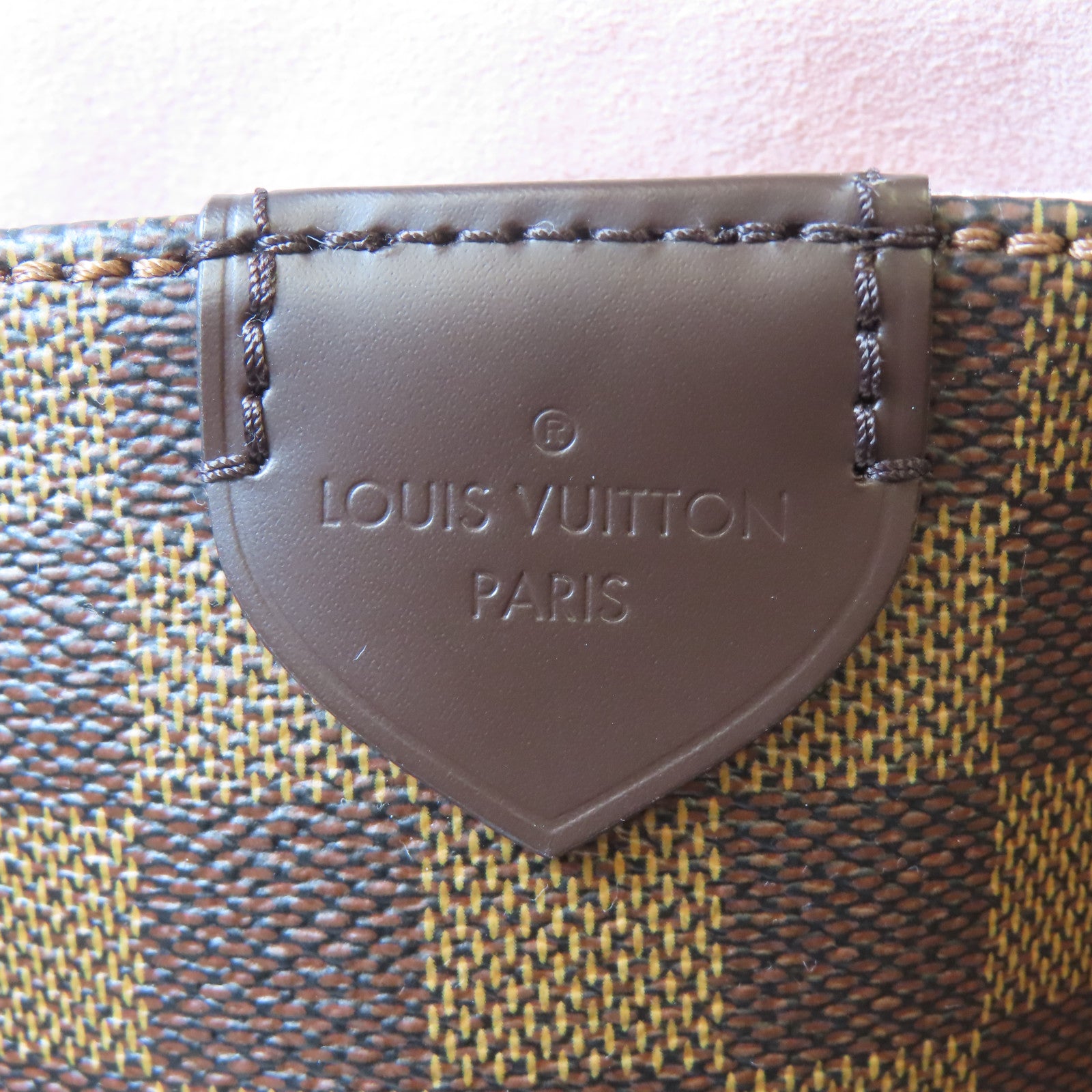 LOUIS VUITTON Damier Cassa Hobo Bag金扣肩背袋啡色