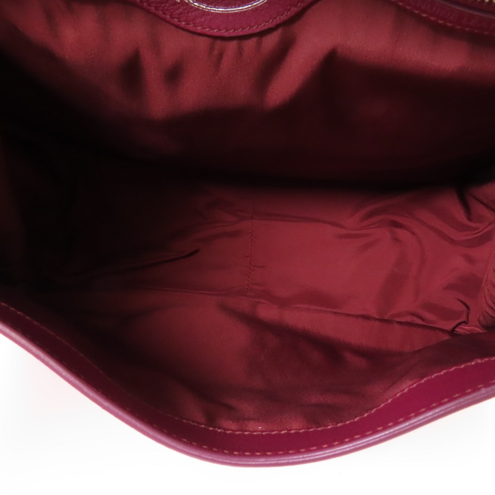 TOD'S 牛皮皮革Handbag銀扣手挽袋