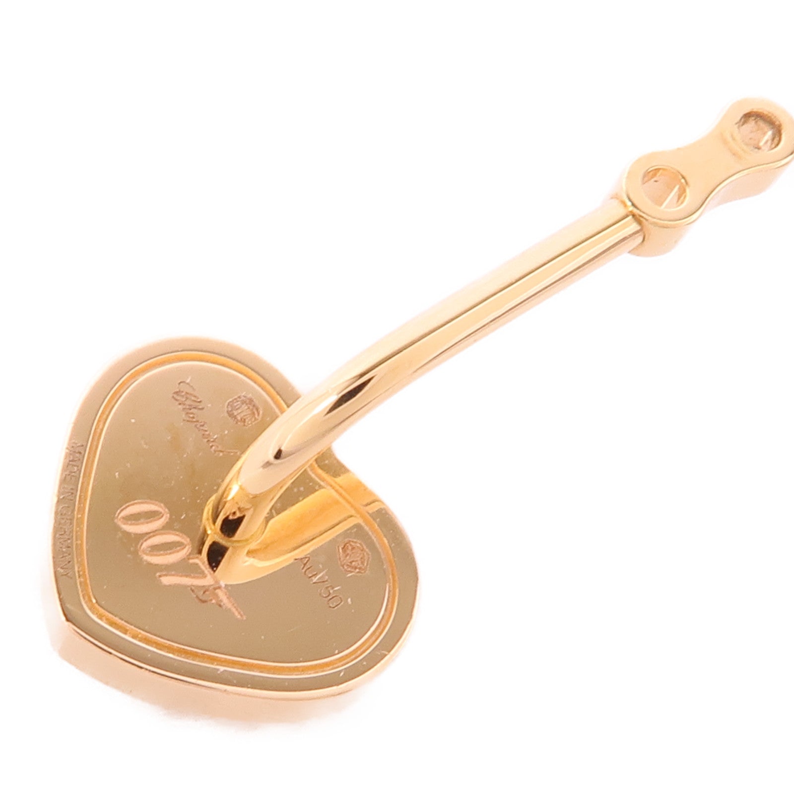 Chopard Diamond Earrings 18K Pink Gold