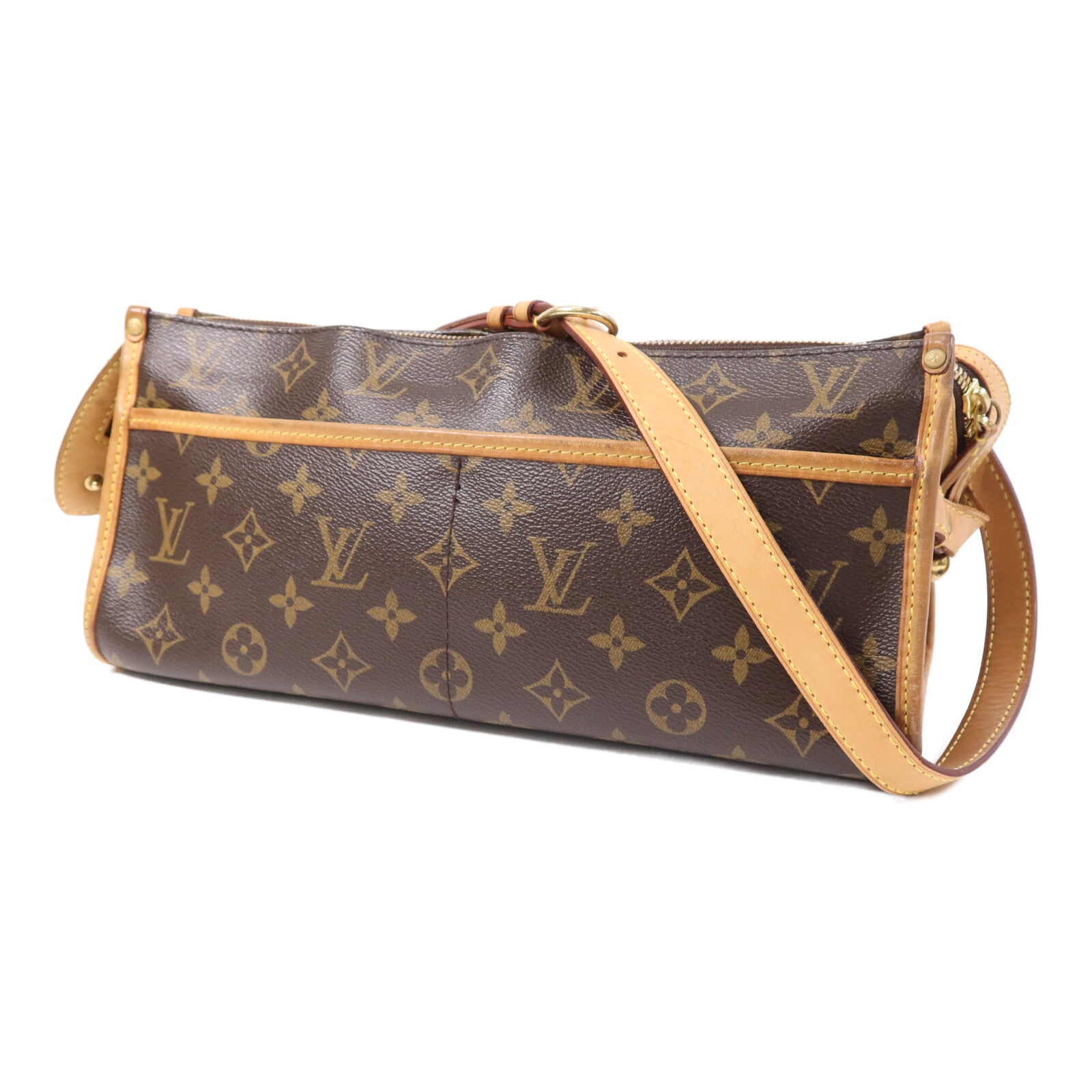 LOUIS VUITTON 【激減優惠】Monogram Popincourt Long金扣肩背袋