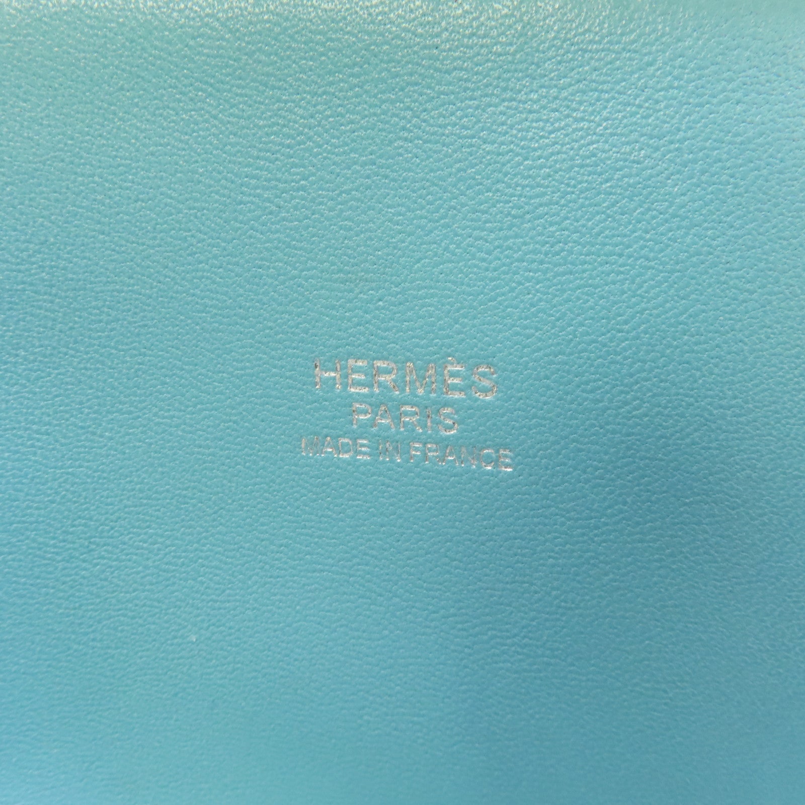 HERMES Clemence皮革Bolide 31銀扣手挽肩背兩用袋Bleu Atoll環礁藍色