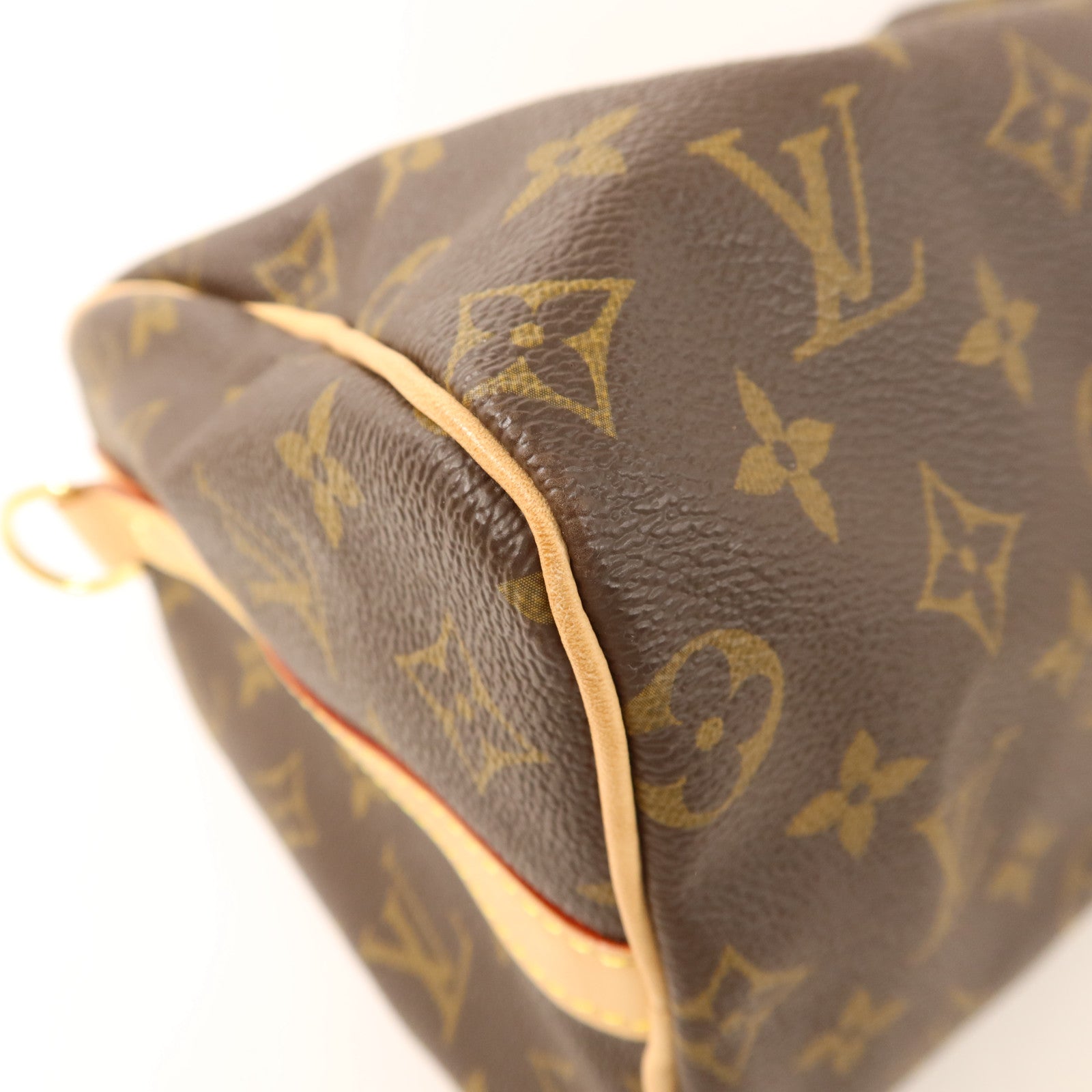 LOUIS VUITTON Monogram Speedy 25 Bandouliere金扣手挽肩背兩用袋