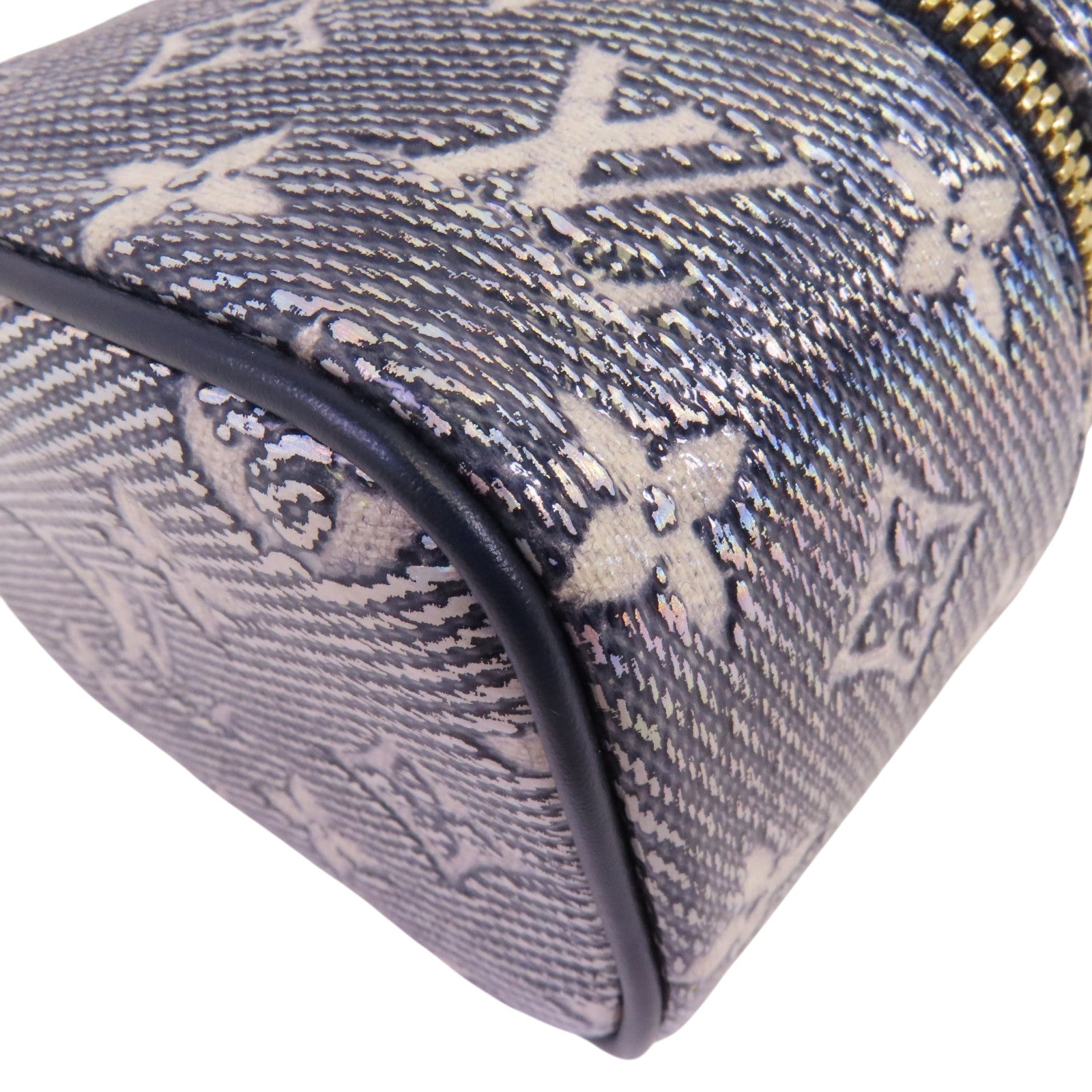 LOUIS VUITTON 【激減優惠】Monogram Coated Canvas Micro Vanity金扣手挽肩背兩用袋
