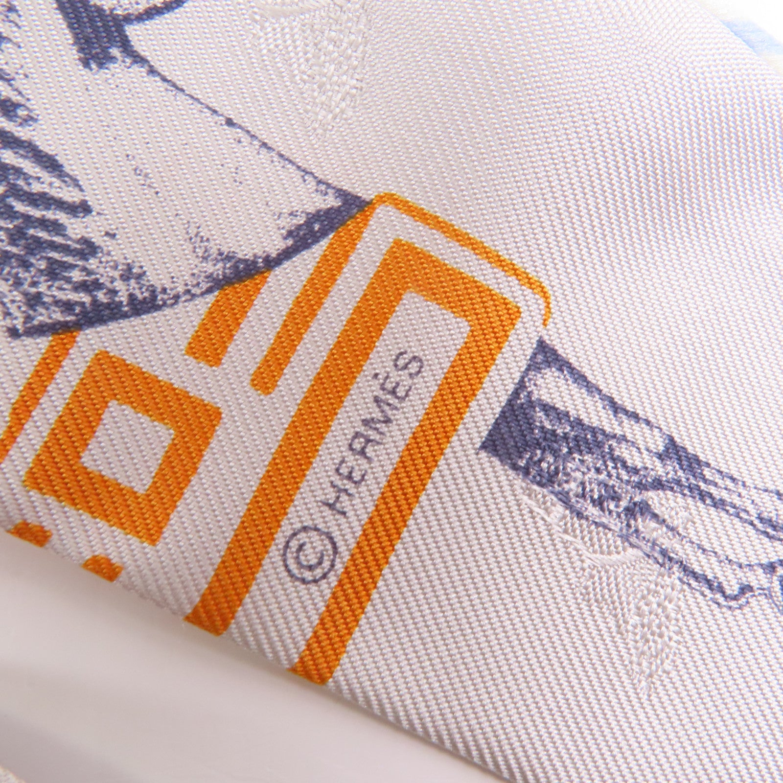 HERMES 絲質Twilly絲巾