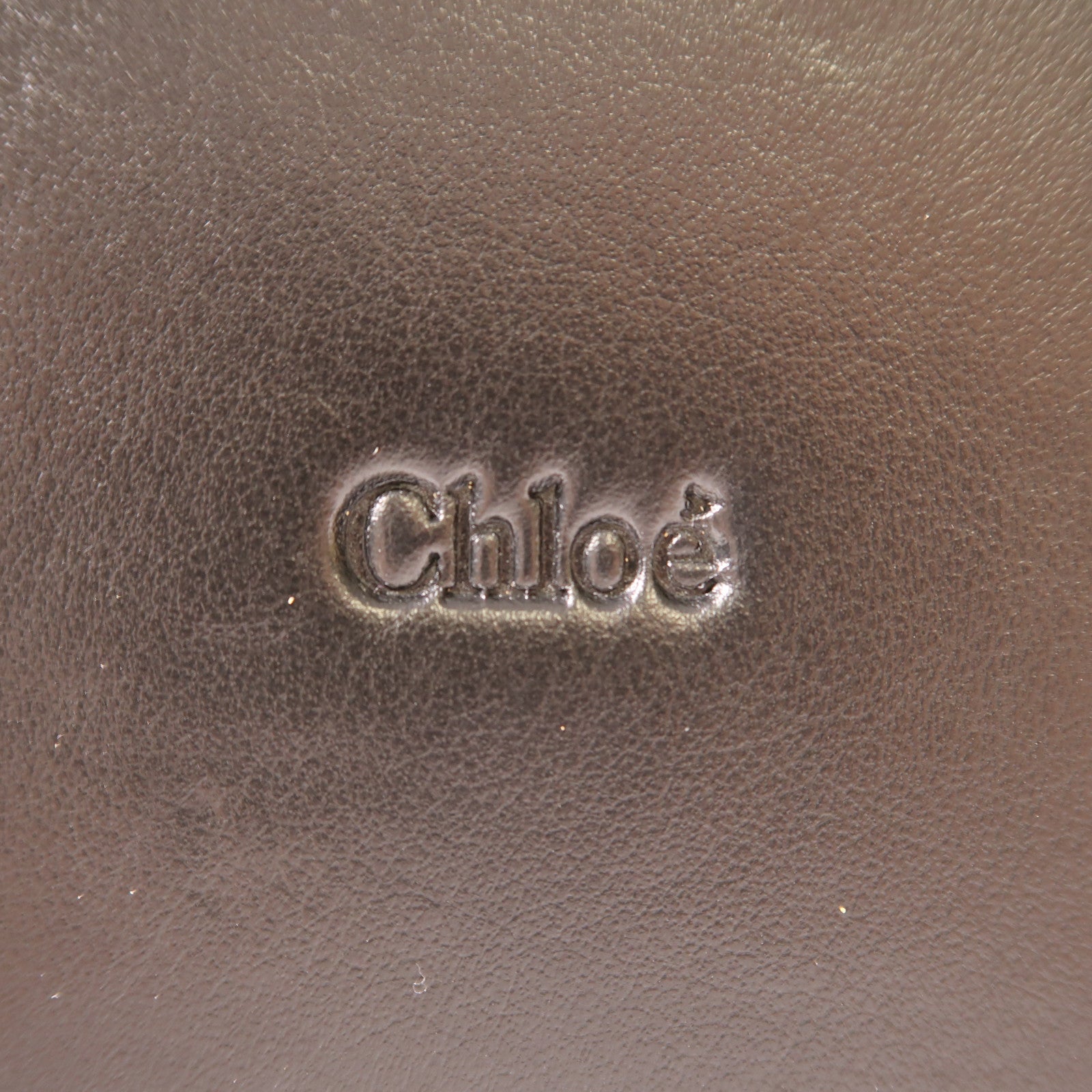 Chloe 酒椰/皮革Sense Small Basket金扣手挽肩背兩用袋