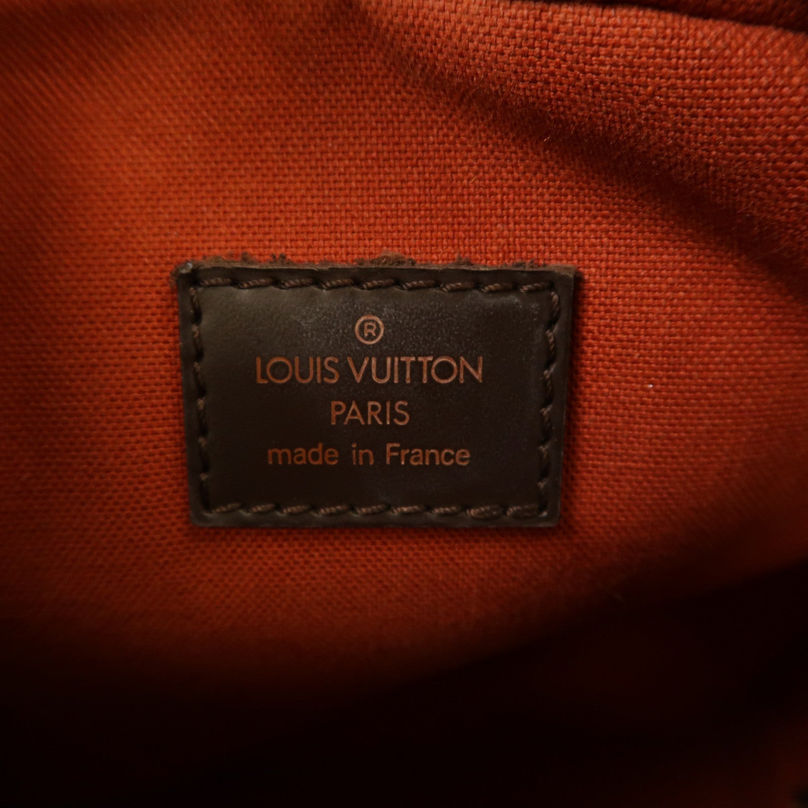 LOUIS VUITTON Damier Olav PM金扣肩背袋啡色